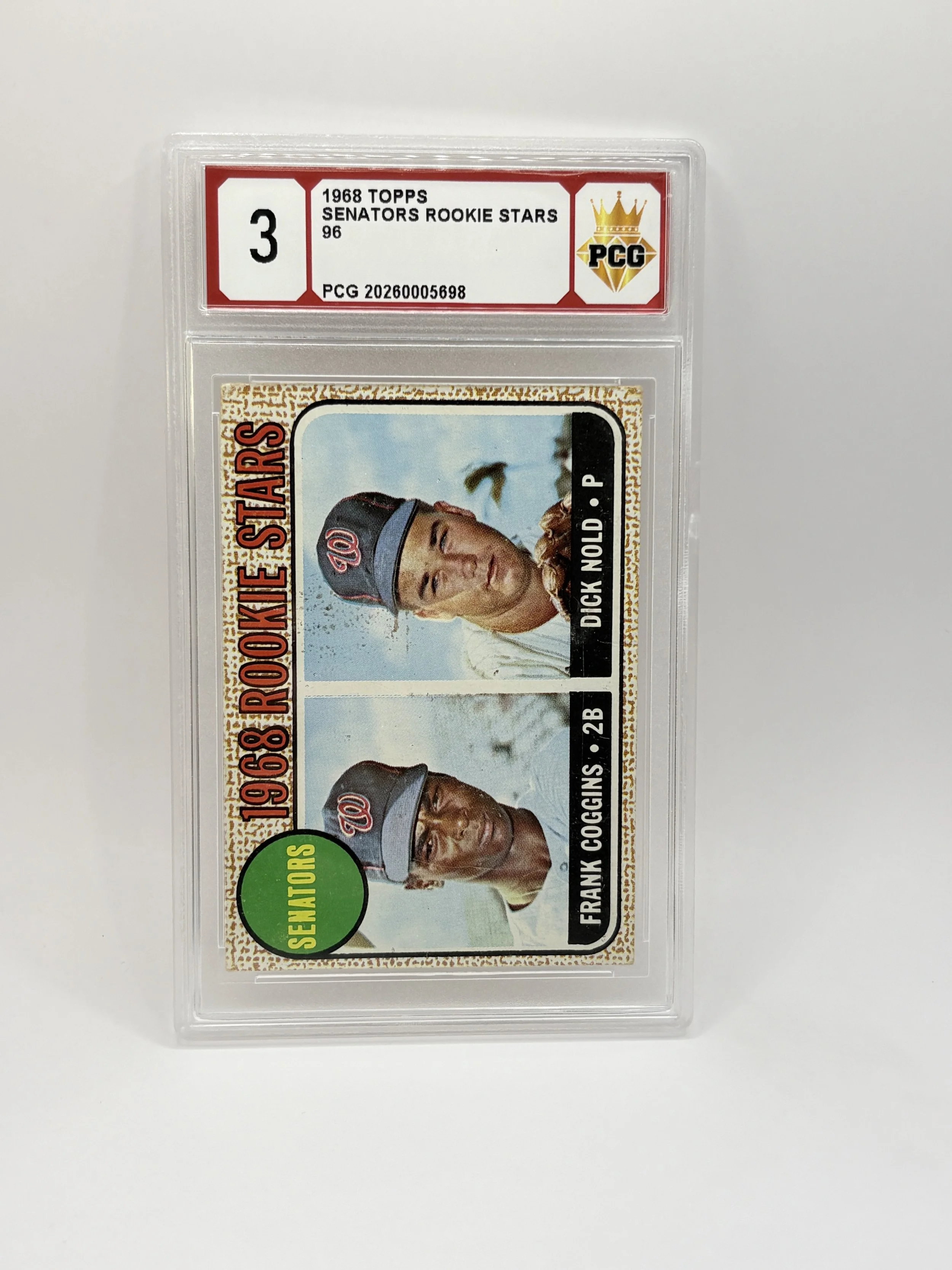 #20260005698 1968 SENATORS ROOKIE STARS 3