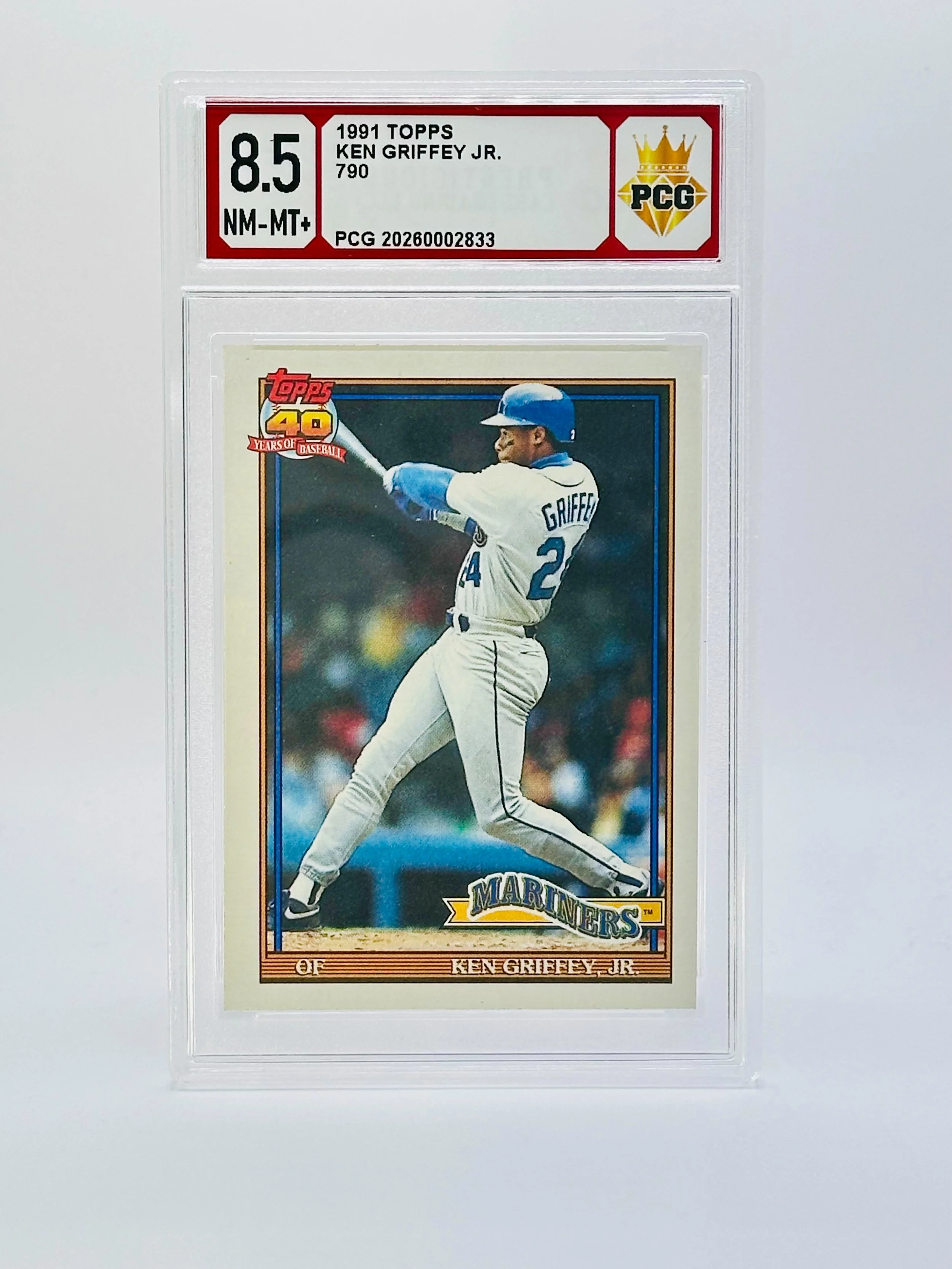 #20260002833 1991 KEN GRIFFEY JR. 8.5 NM-MT+