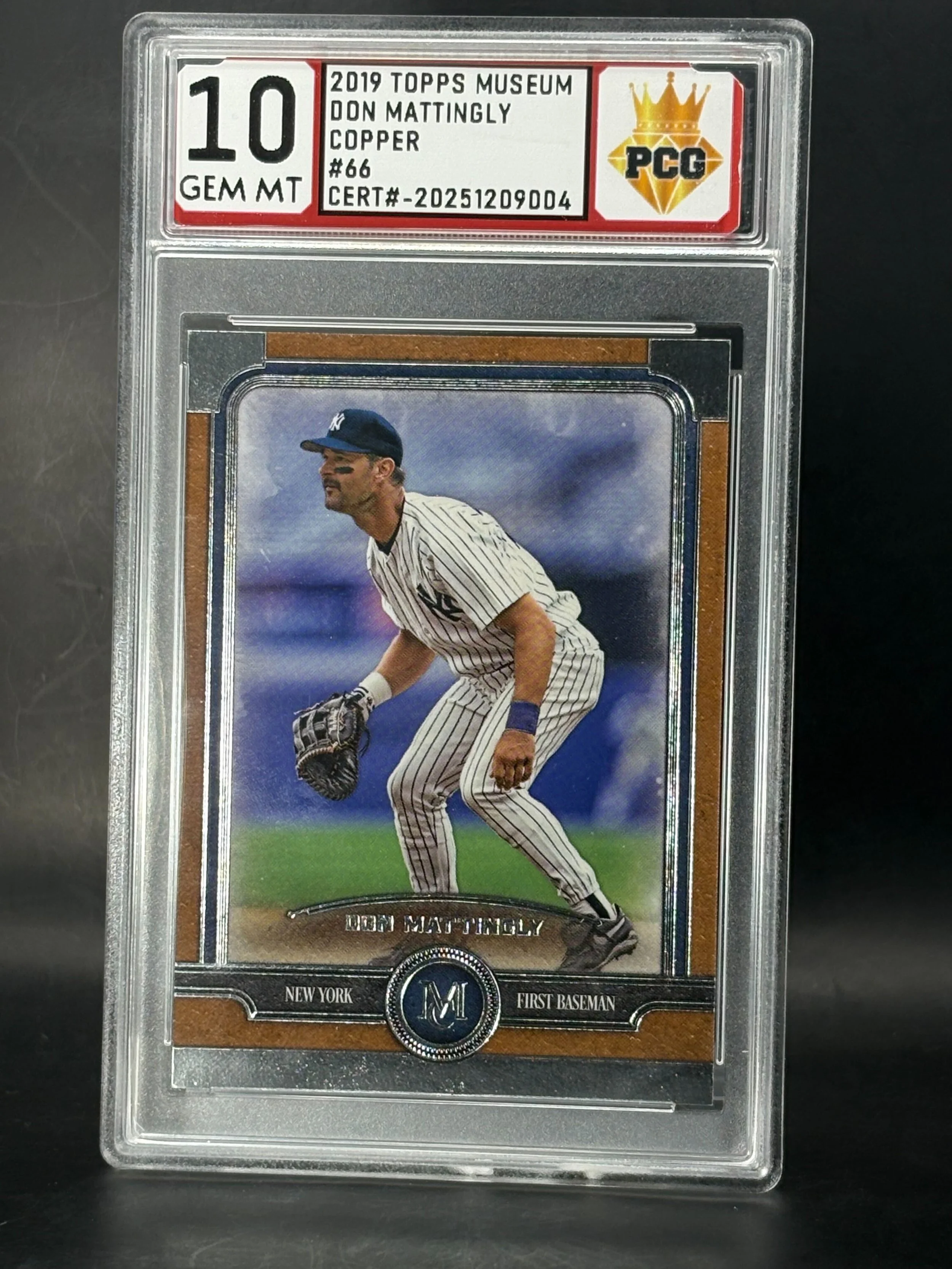 #20251209004 Don Mattingly 10 GEM MT