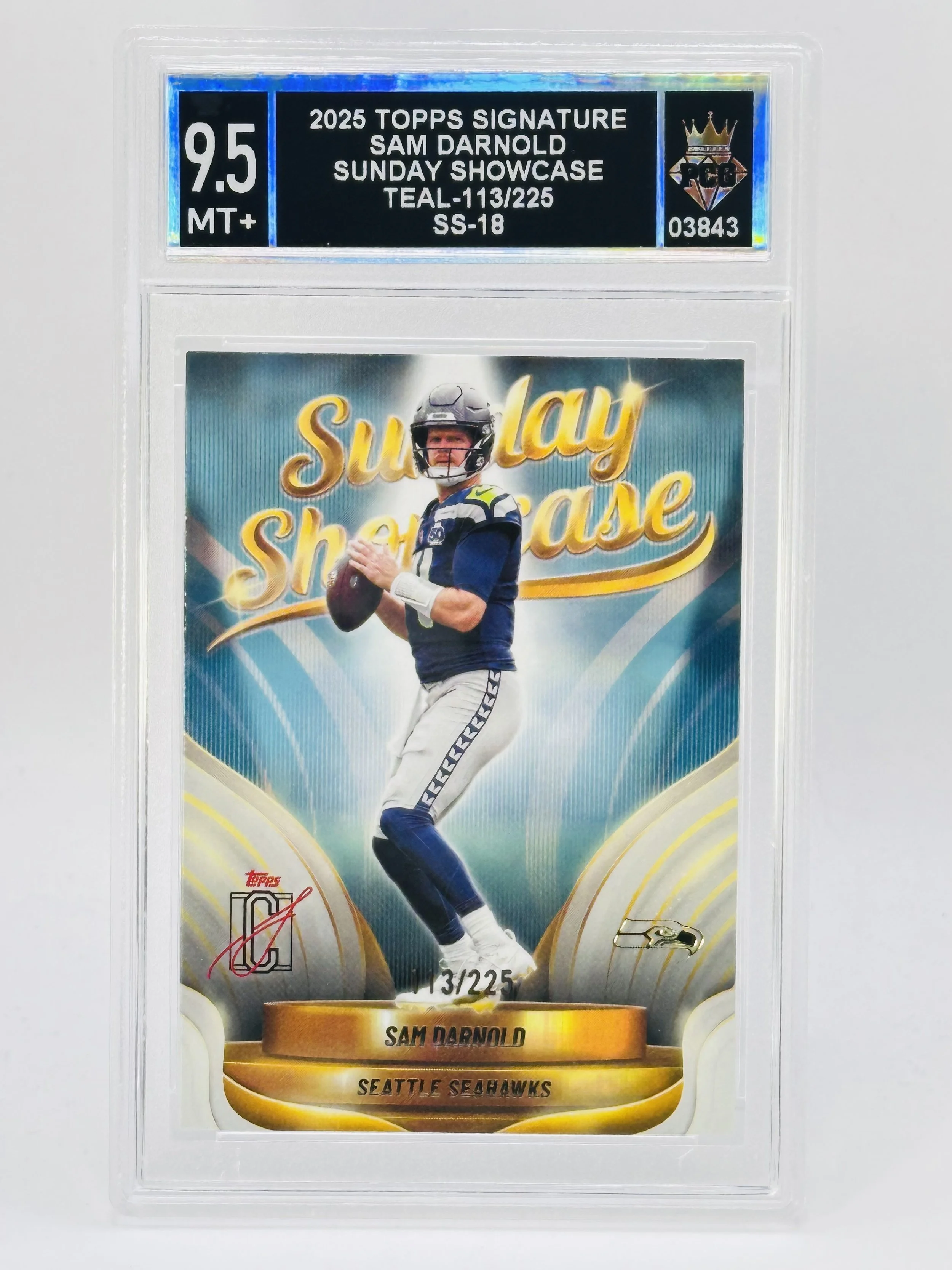 #20260003843 2025 SAM DARNOLD 9.5 MT+