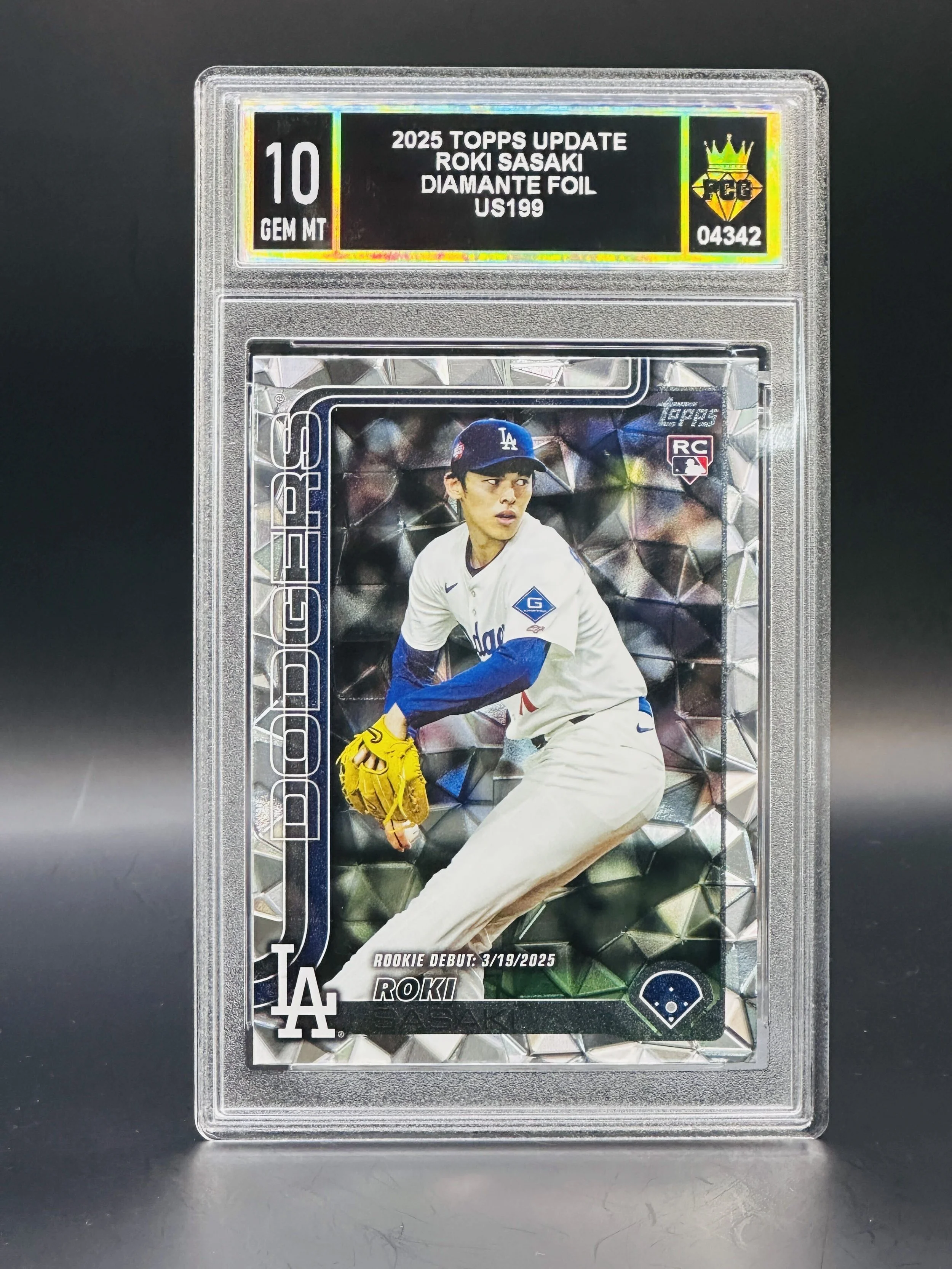 #04342 2025 ROKI SASAKI 10 GEM MT