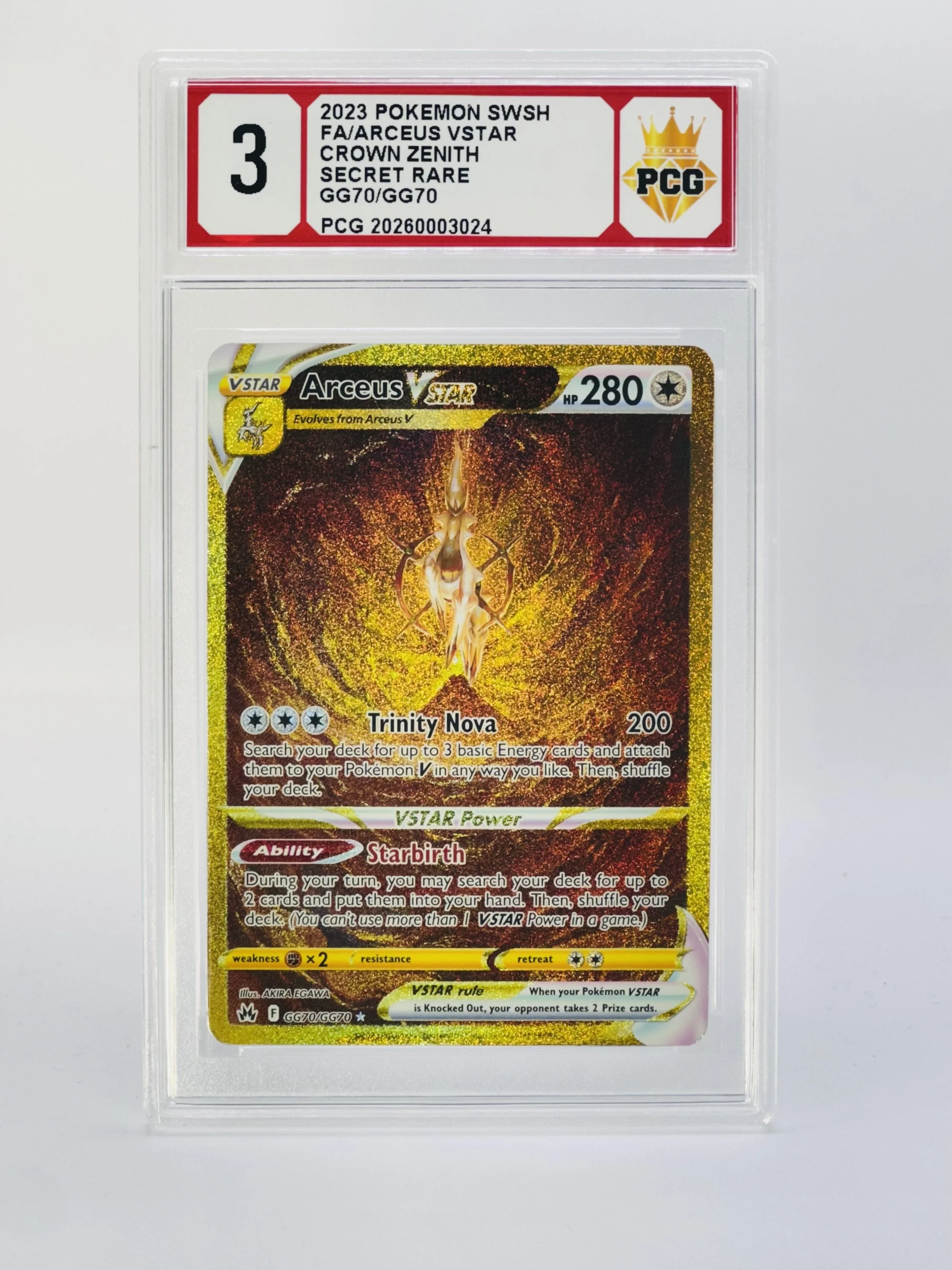 #20260003024 2023 FA/ARCEUS VSTAR 3