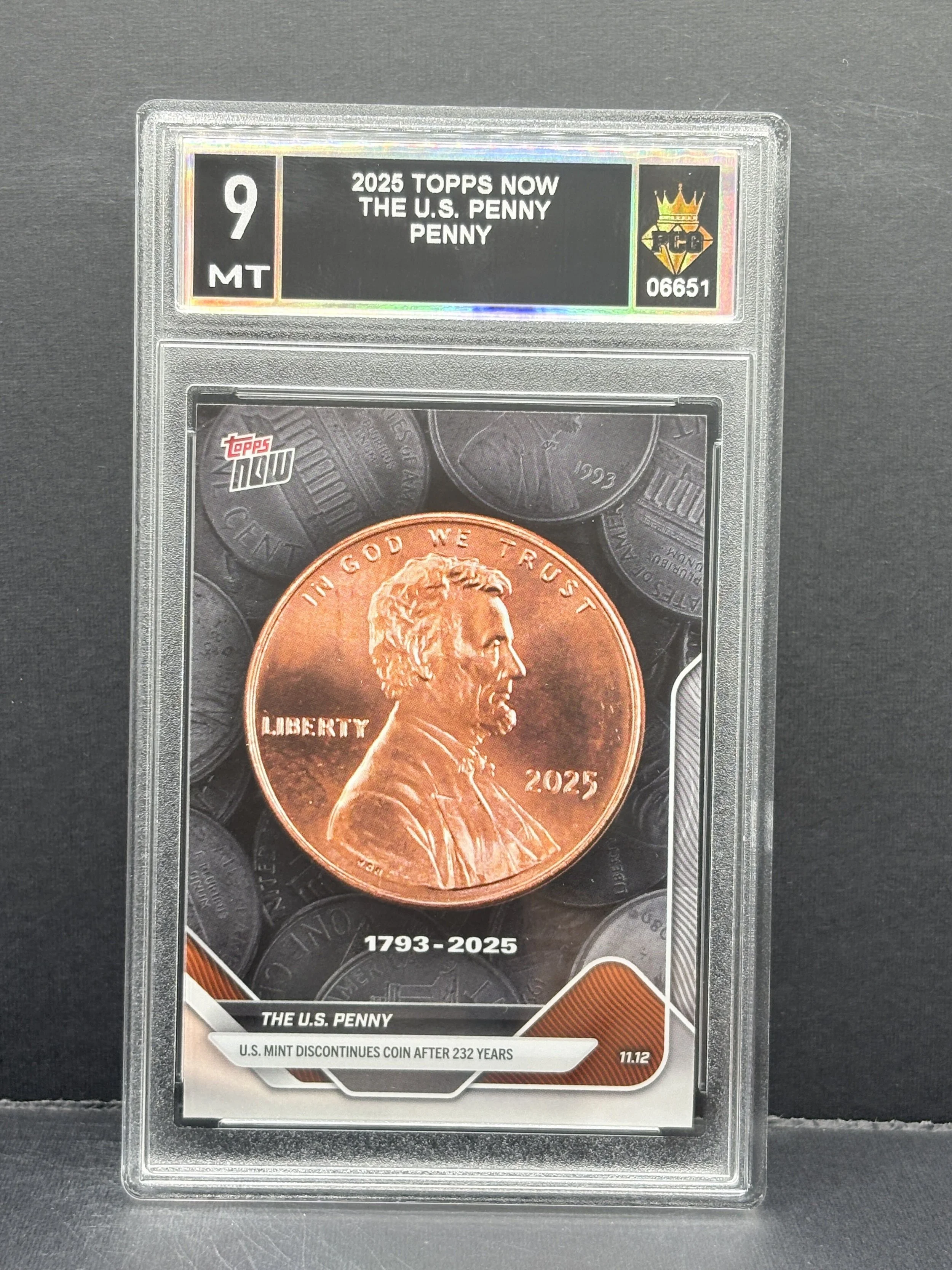 #06651 2025 THE U.S. PENNY 9 MT