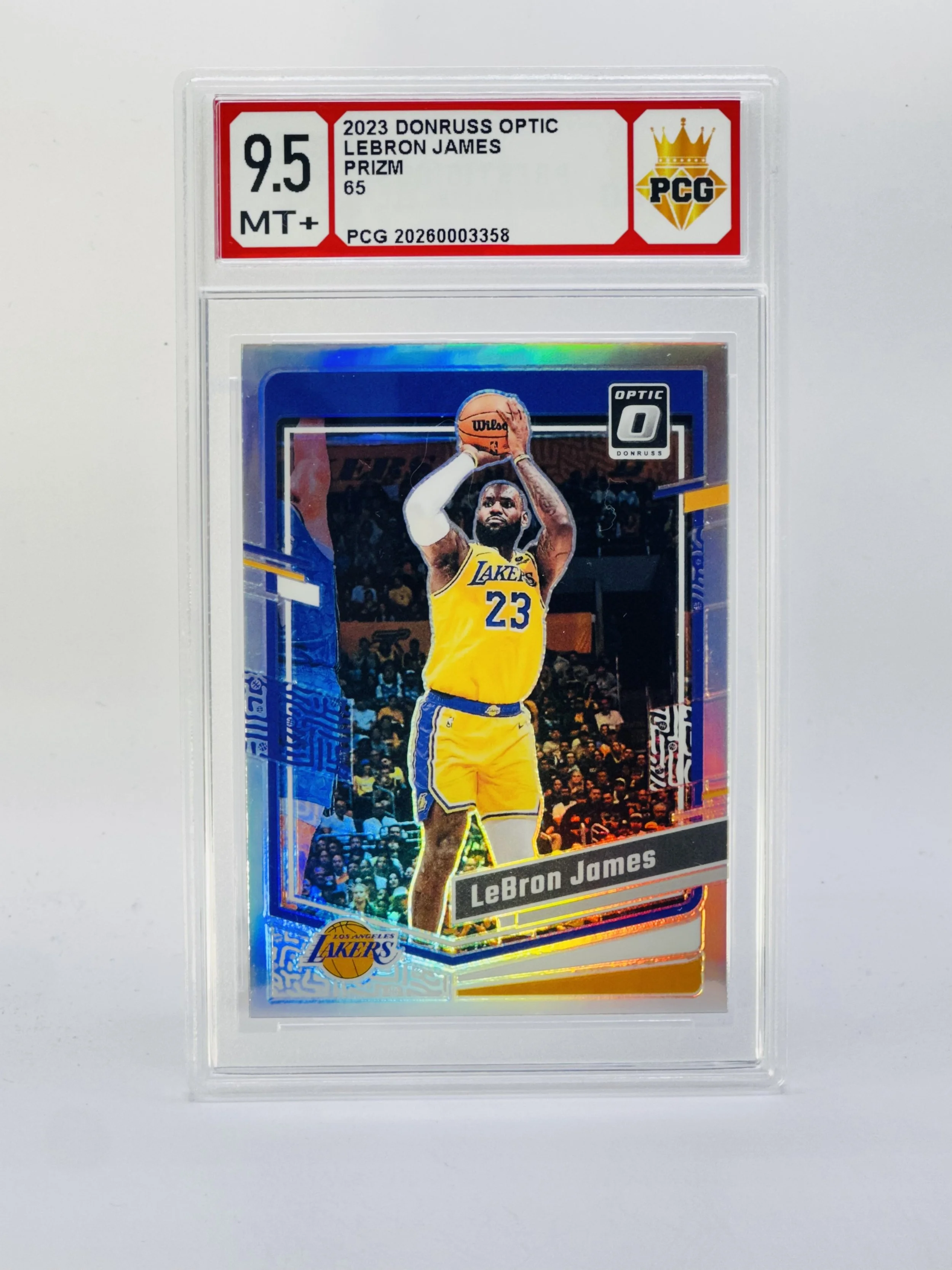 #20260003358 2023 LEBRON JAMES 9.5 MT+