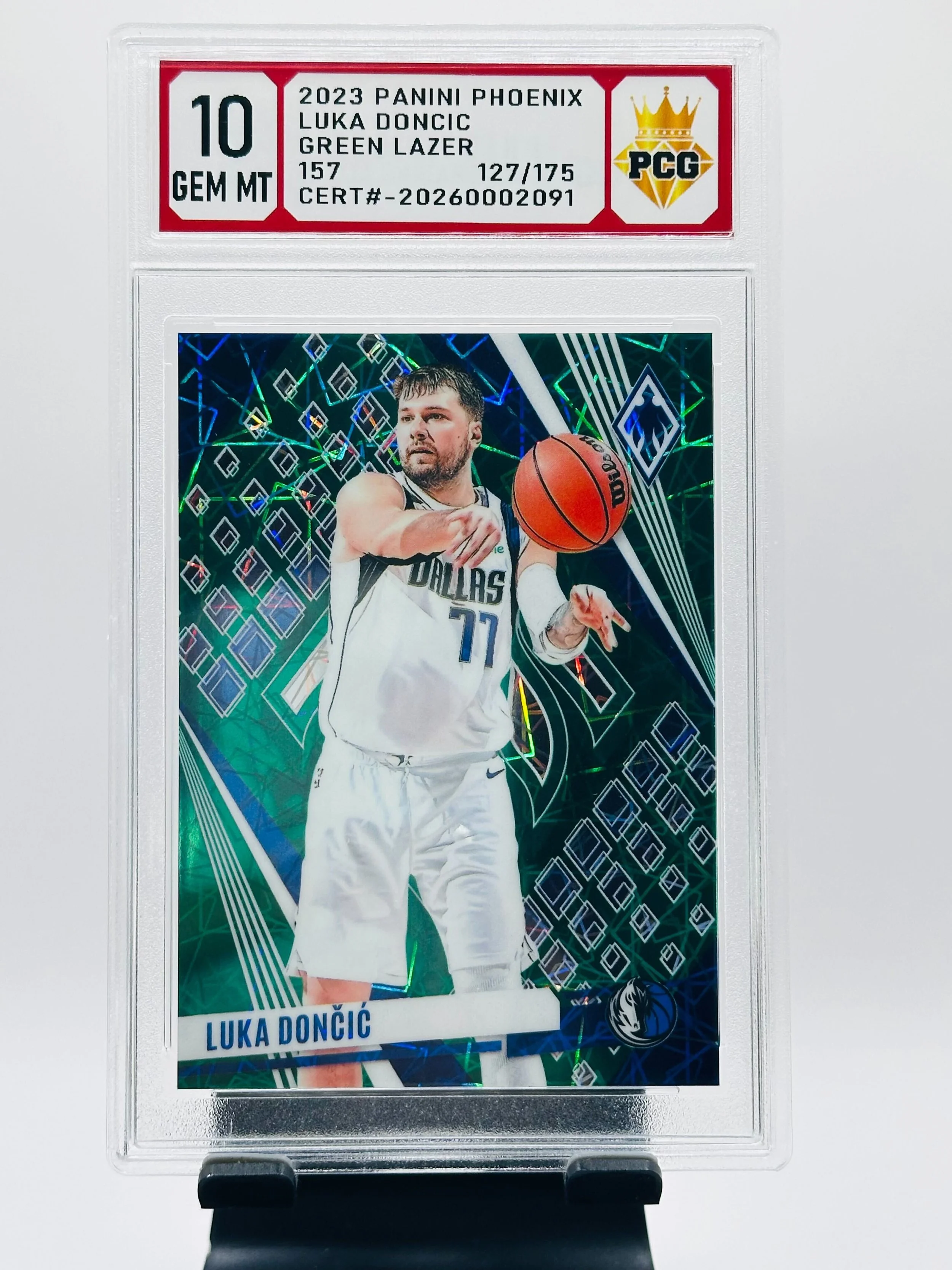 #20260002091 2023 LUKA DONCIC 10 GEM MT