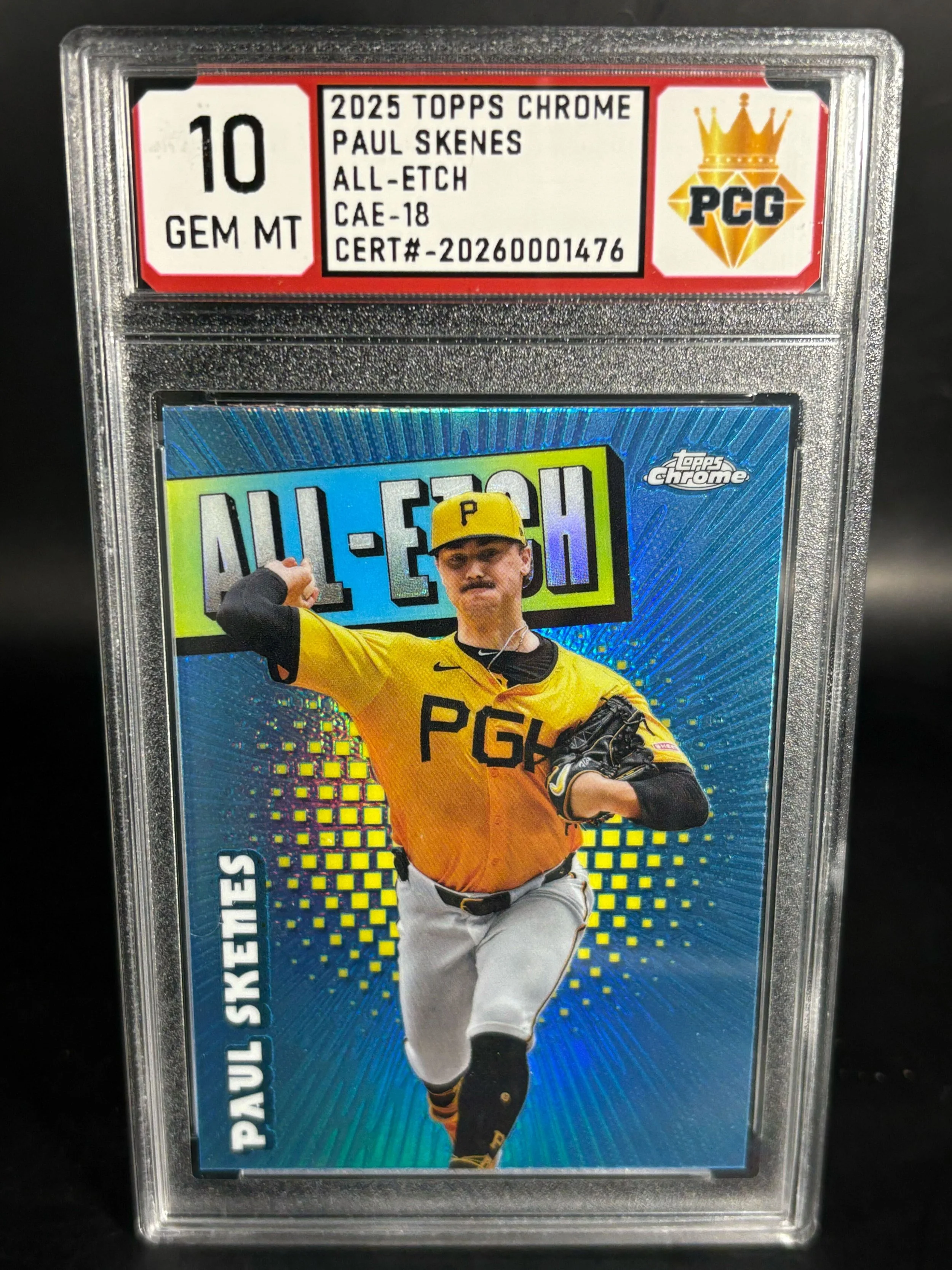 #20260001476 2025 PAUL SKENES 10 GEM MT