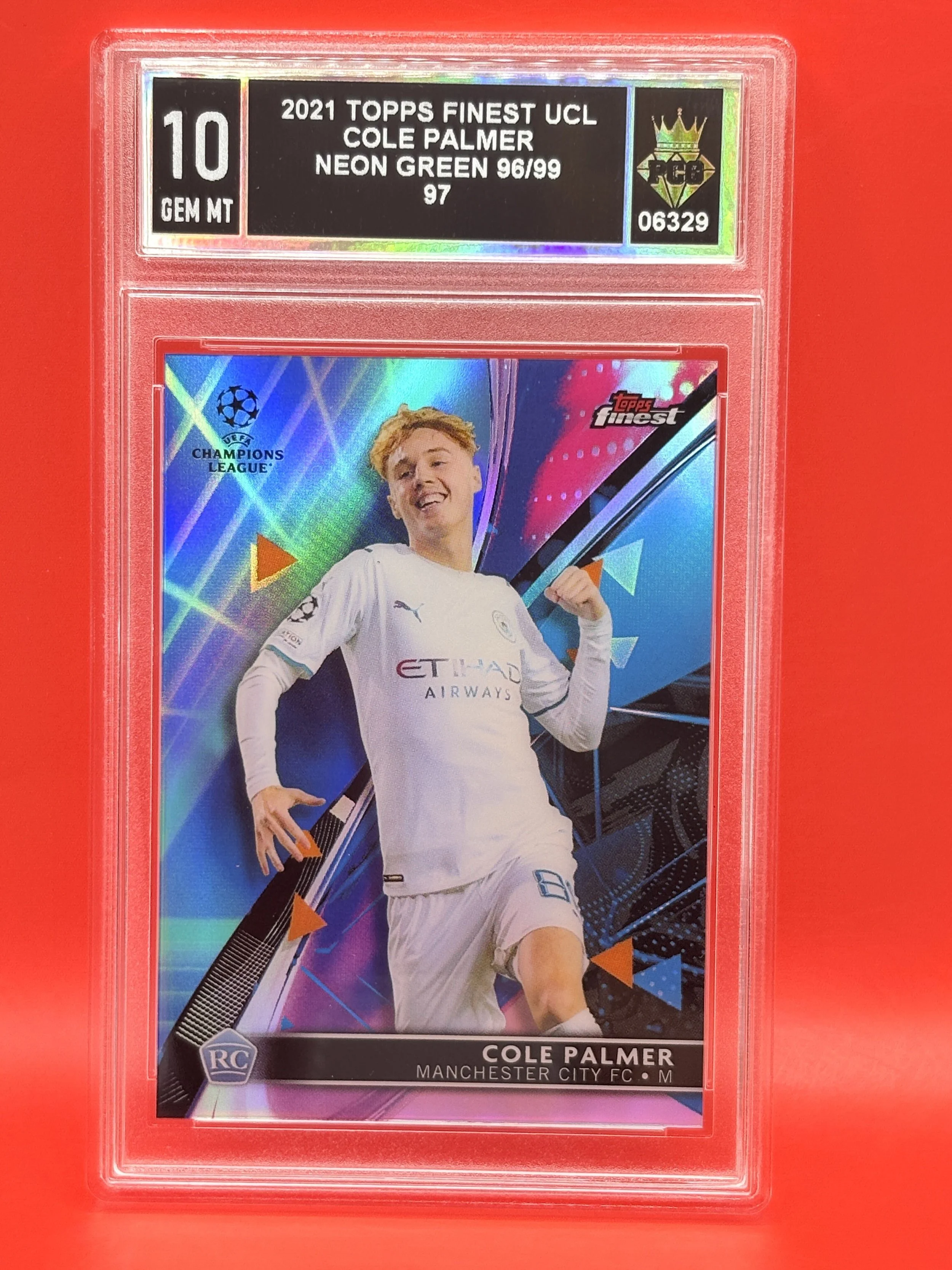 #06329 2021 COLE PALMER 10 GEM MT