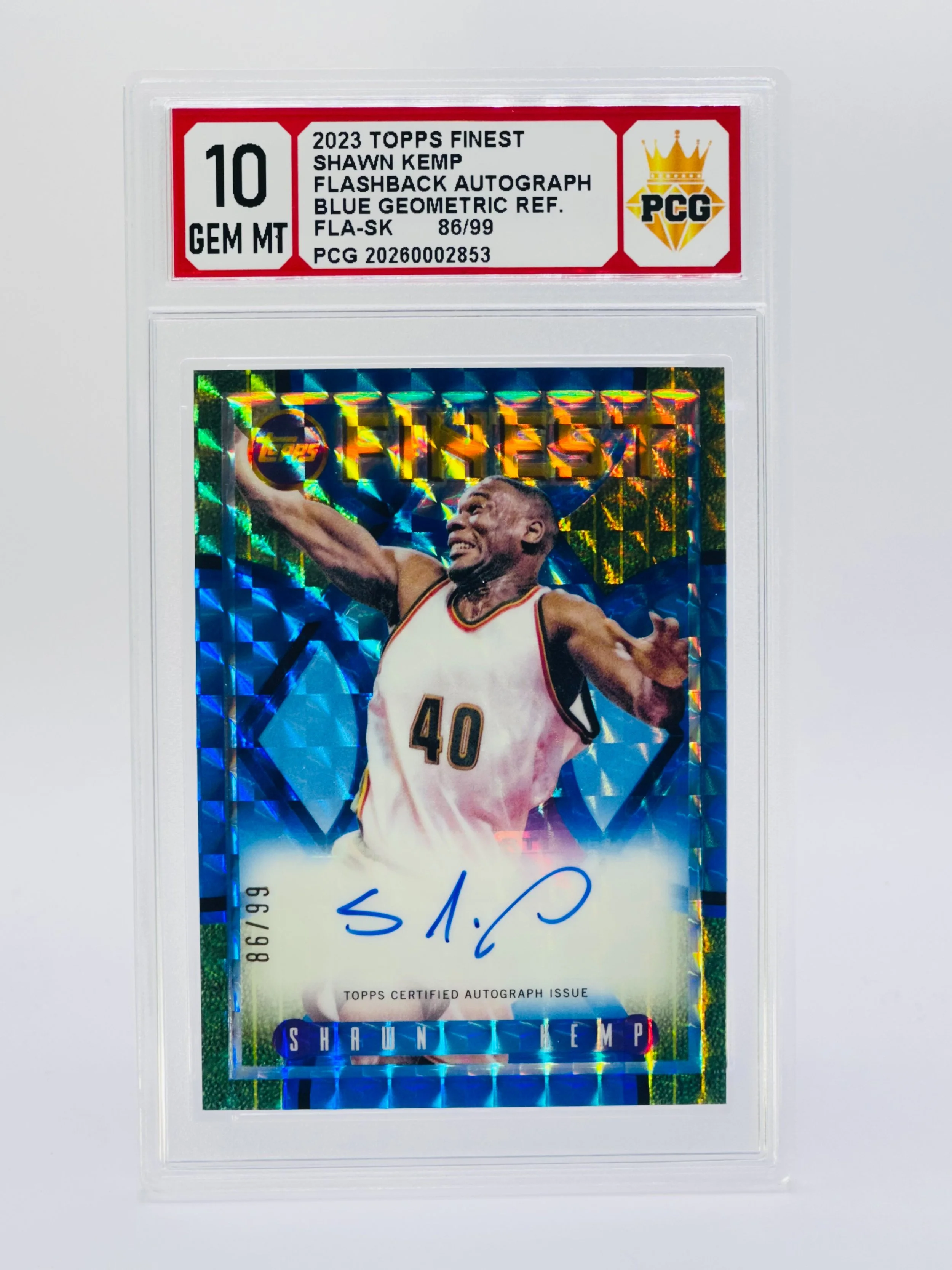 #20260002853 2023 SHAWN KEMP 10 GEM MT