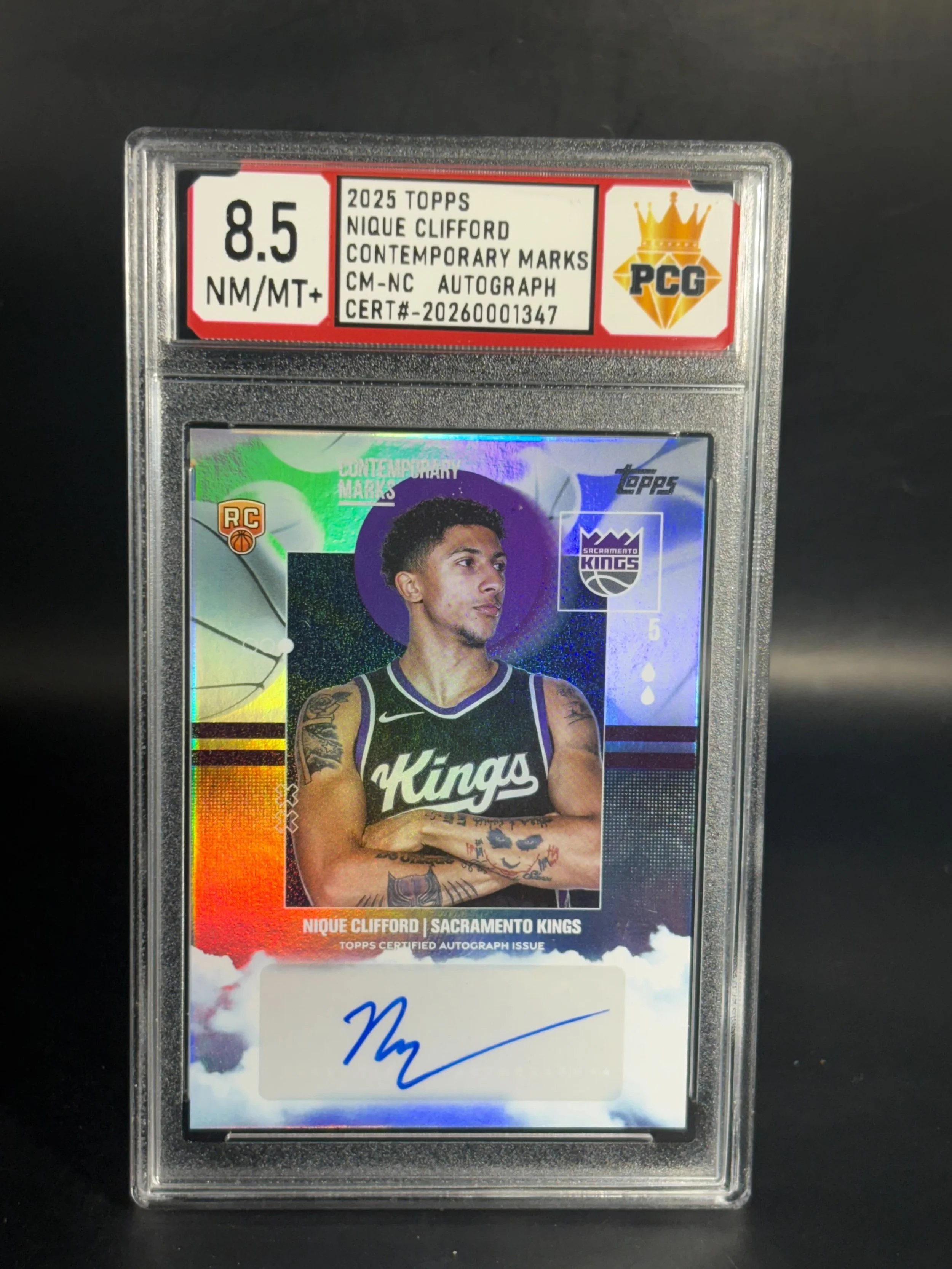 #20250001347 2025 NIQUE CLIFFORD 8.5 NM/MT+