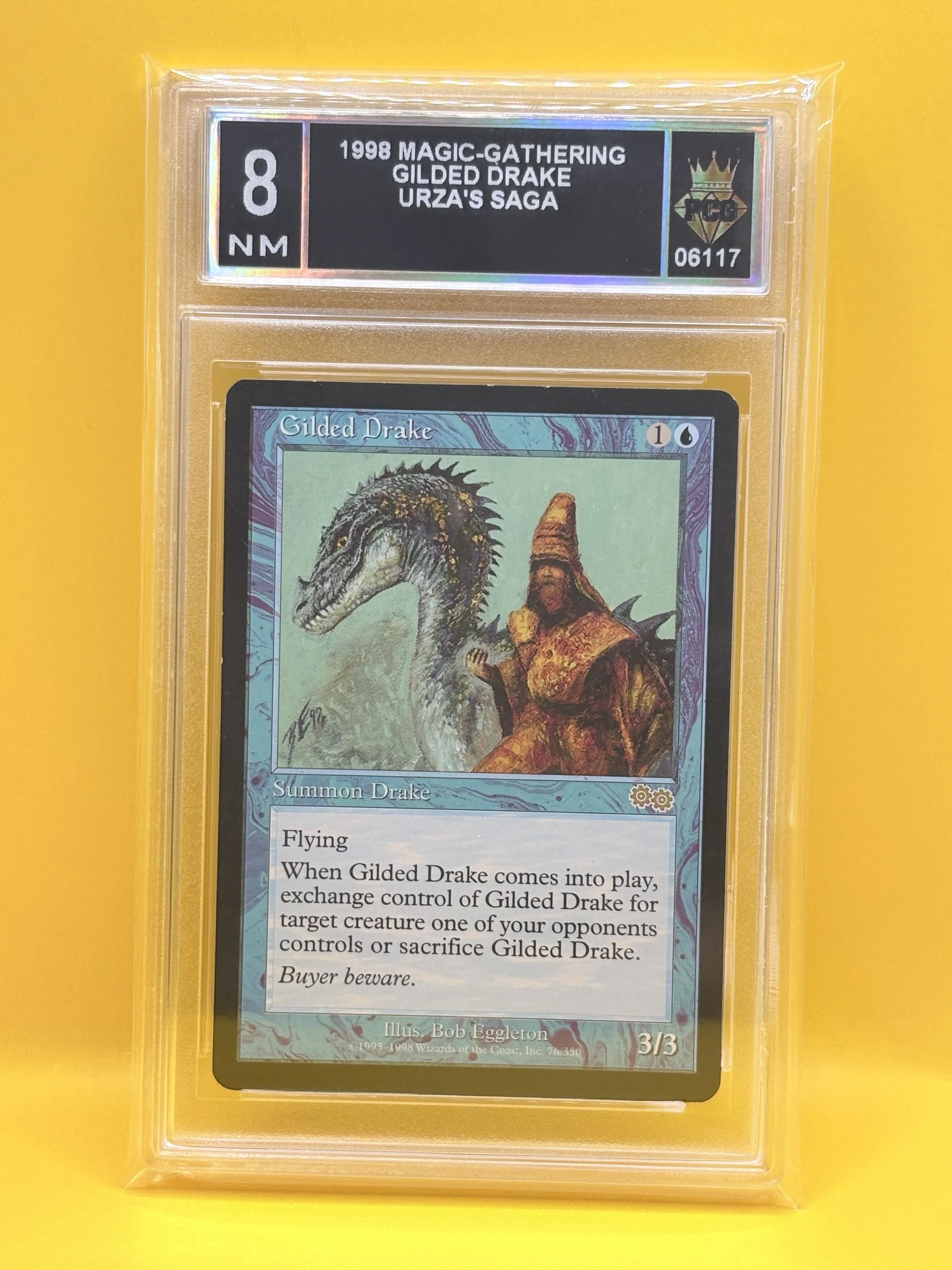 #06117 1998 GILDED DRAKE 8 NM