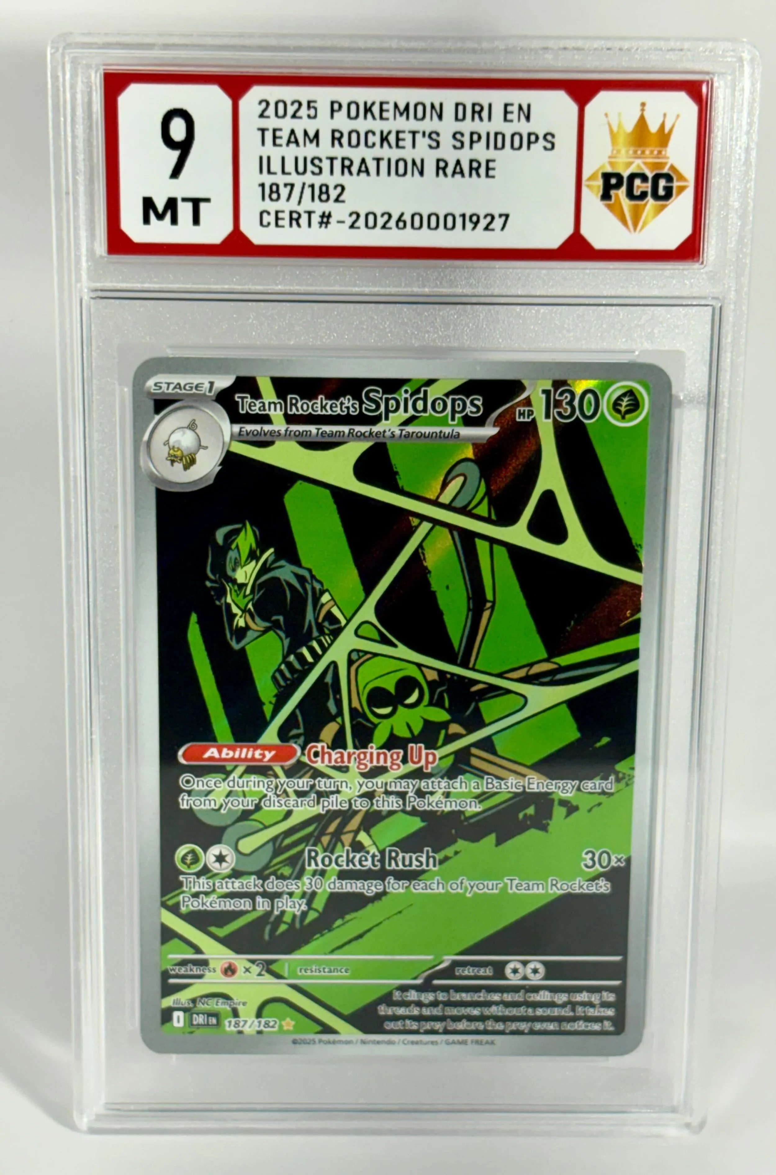 #20260001927 2025 TEAM ROCKETS SPIDDPS 9 MT