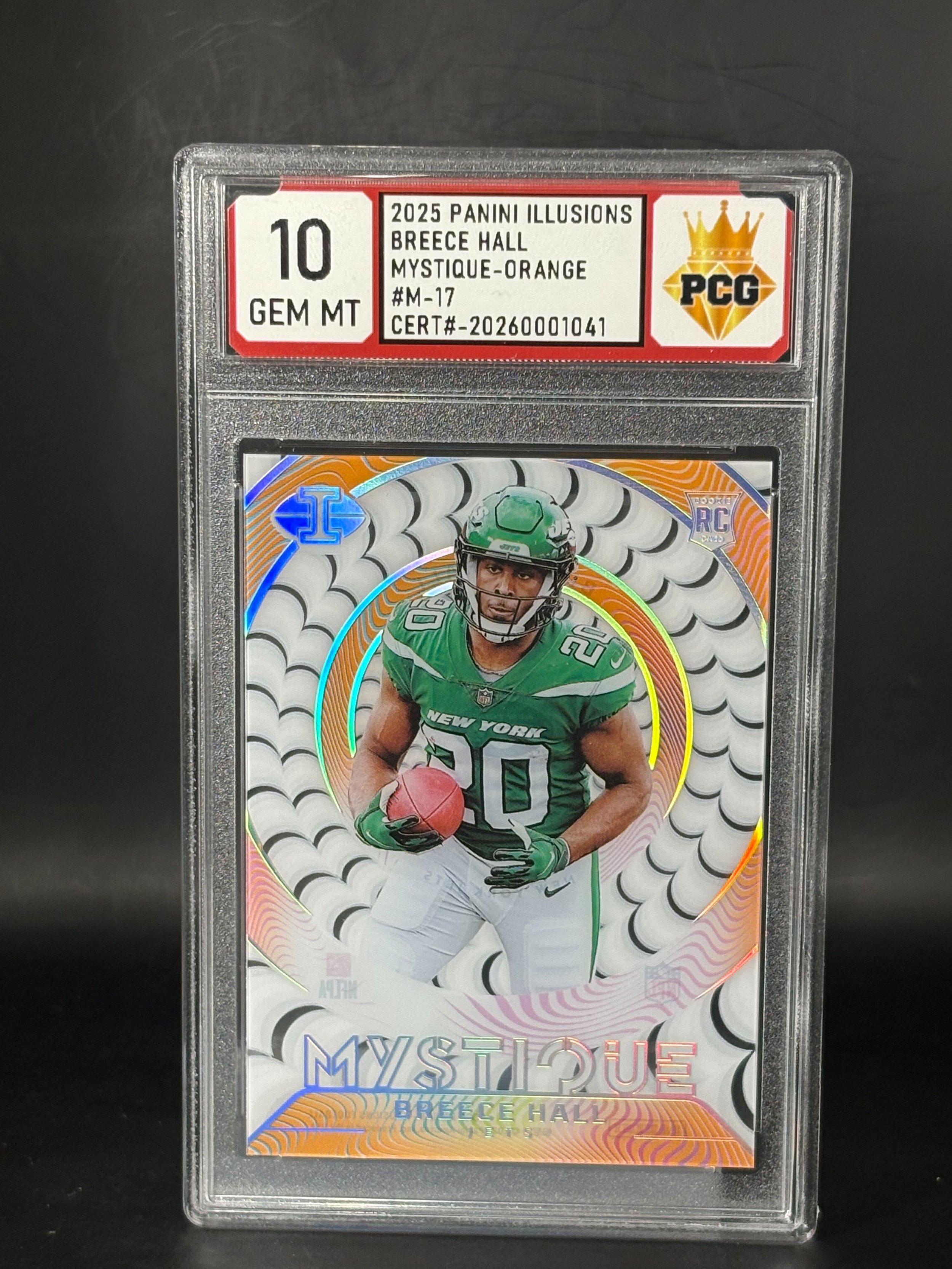 #20260001041 2025 BREECE HALL 10 GEM MT
