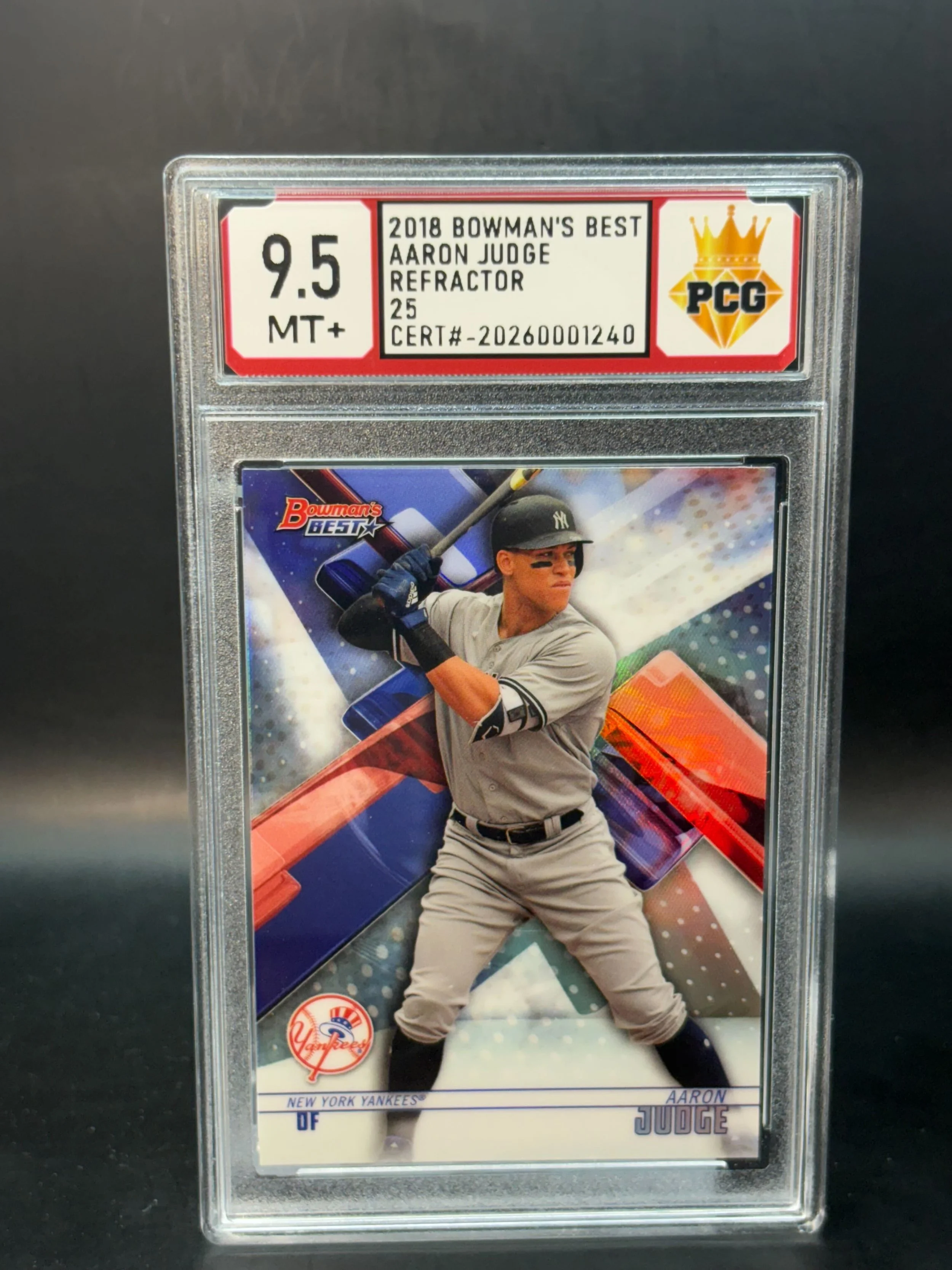 #20260001240 2018 AARON JUDGE 9.5 MT+