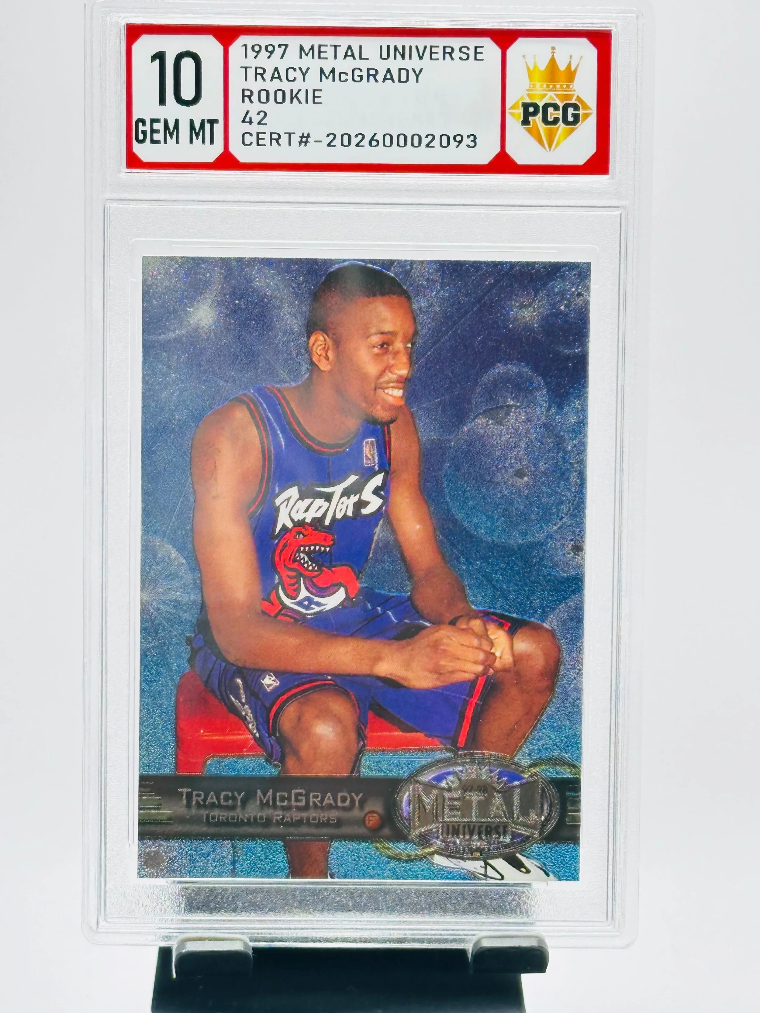#20260002093 1997 TRACY MCGRADY 10 GEM MT