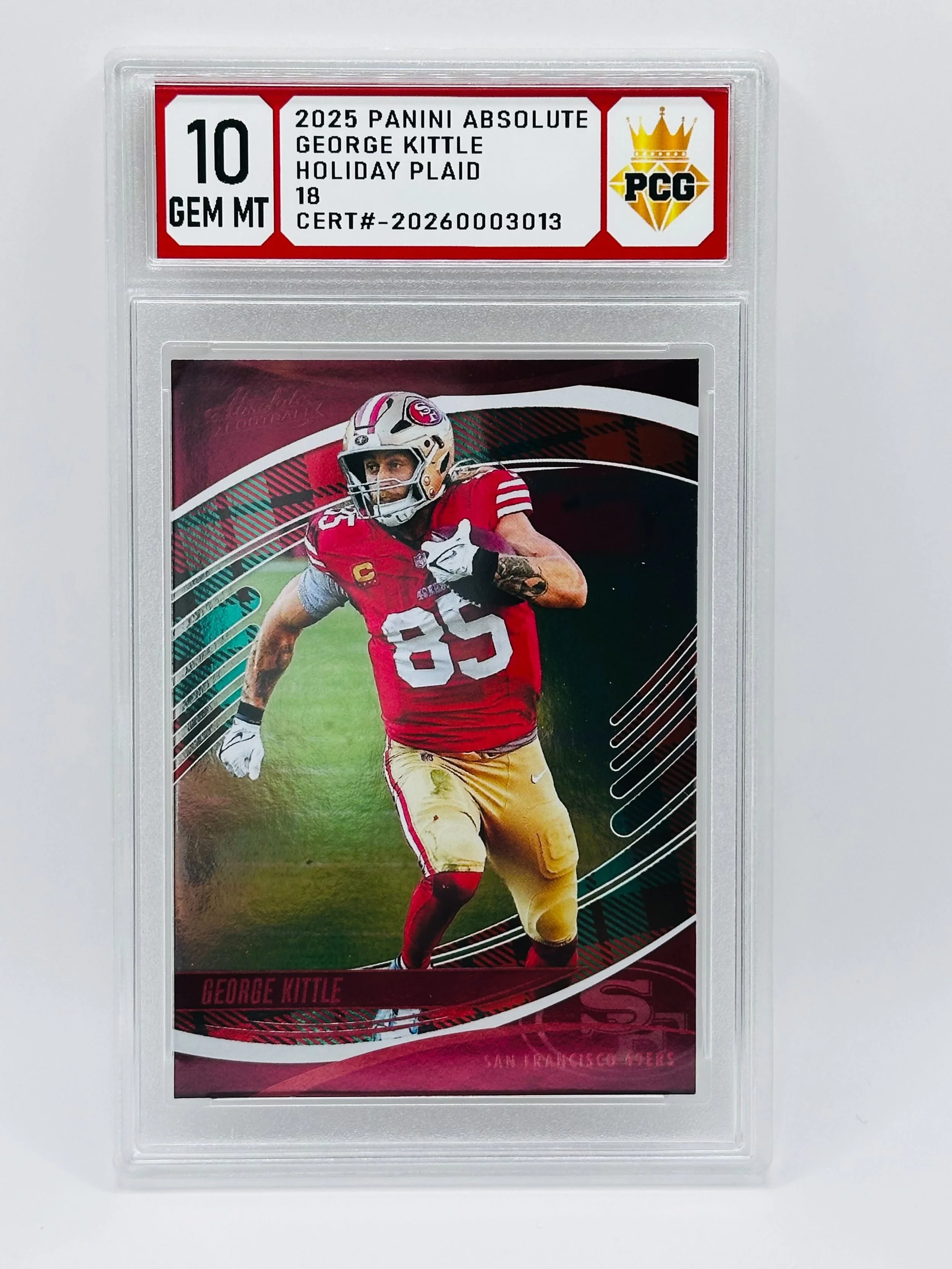 #20260003013 2025 GEORGE KITTLE 10 GEM MT