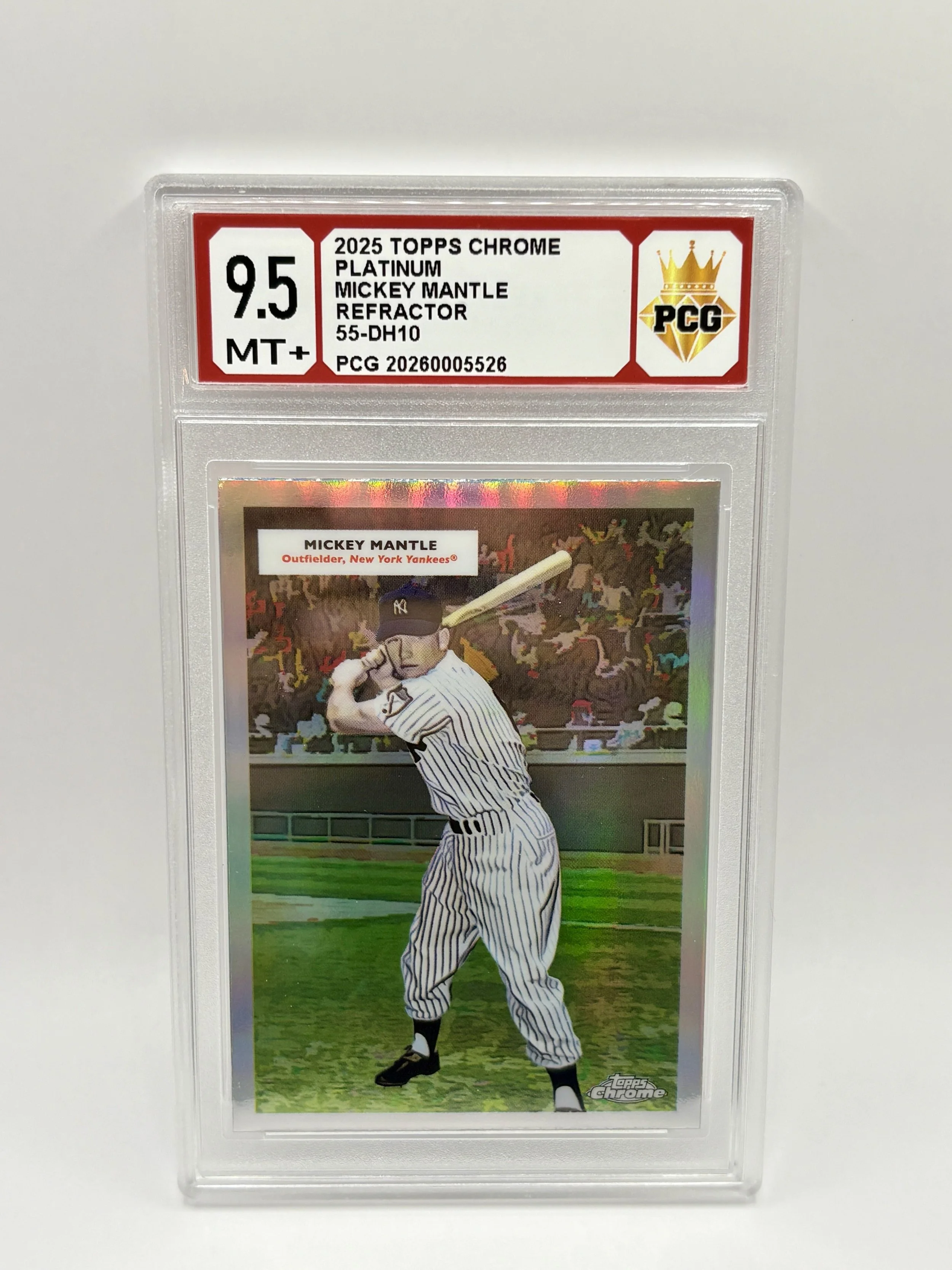 #20260005526 2025 MICKEY MANTLE 9.5 MT+