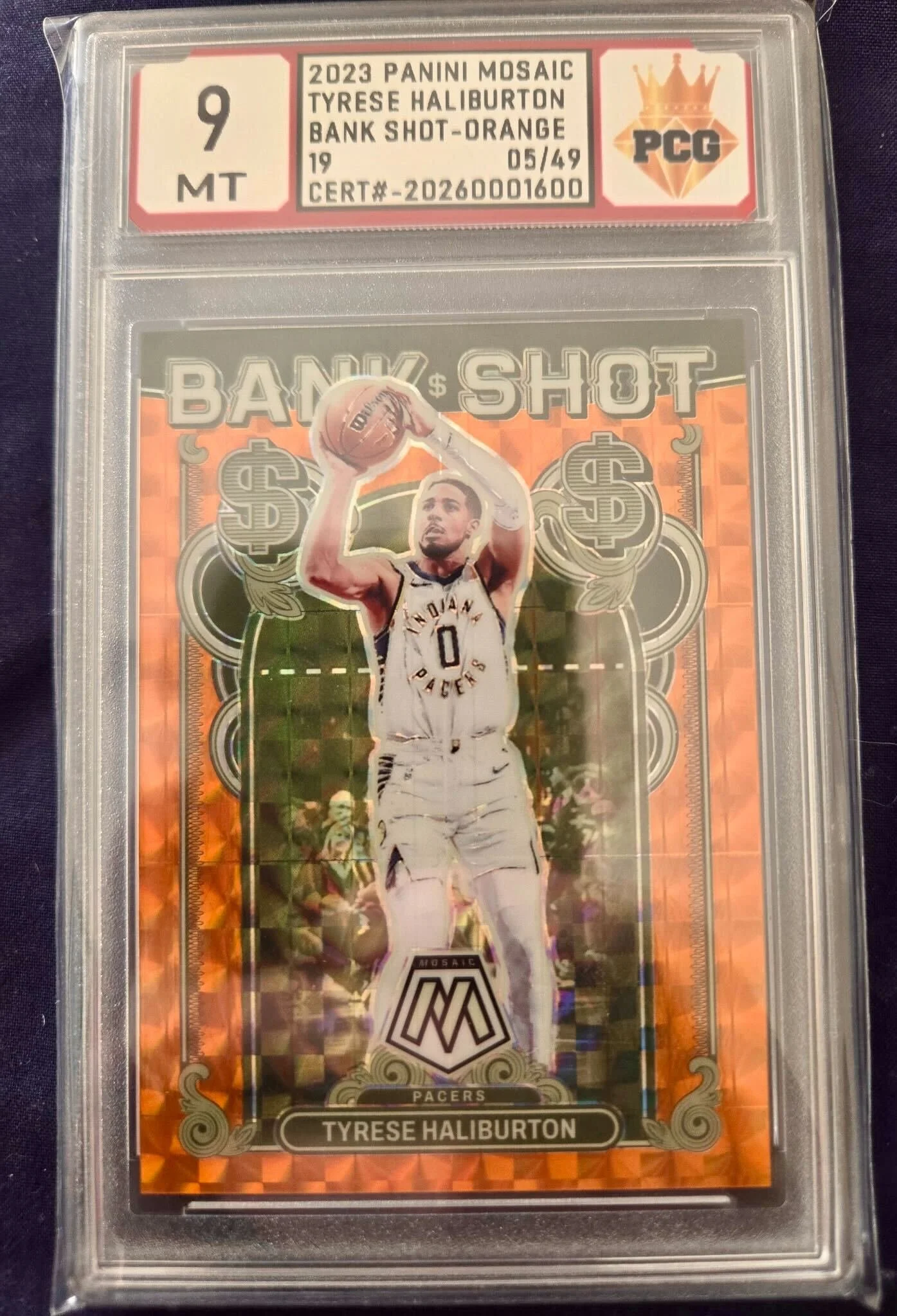 #20260001600 2023 TYRESE HALIBURTON 9 MT