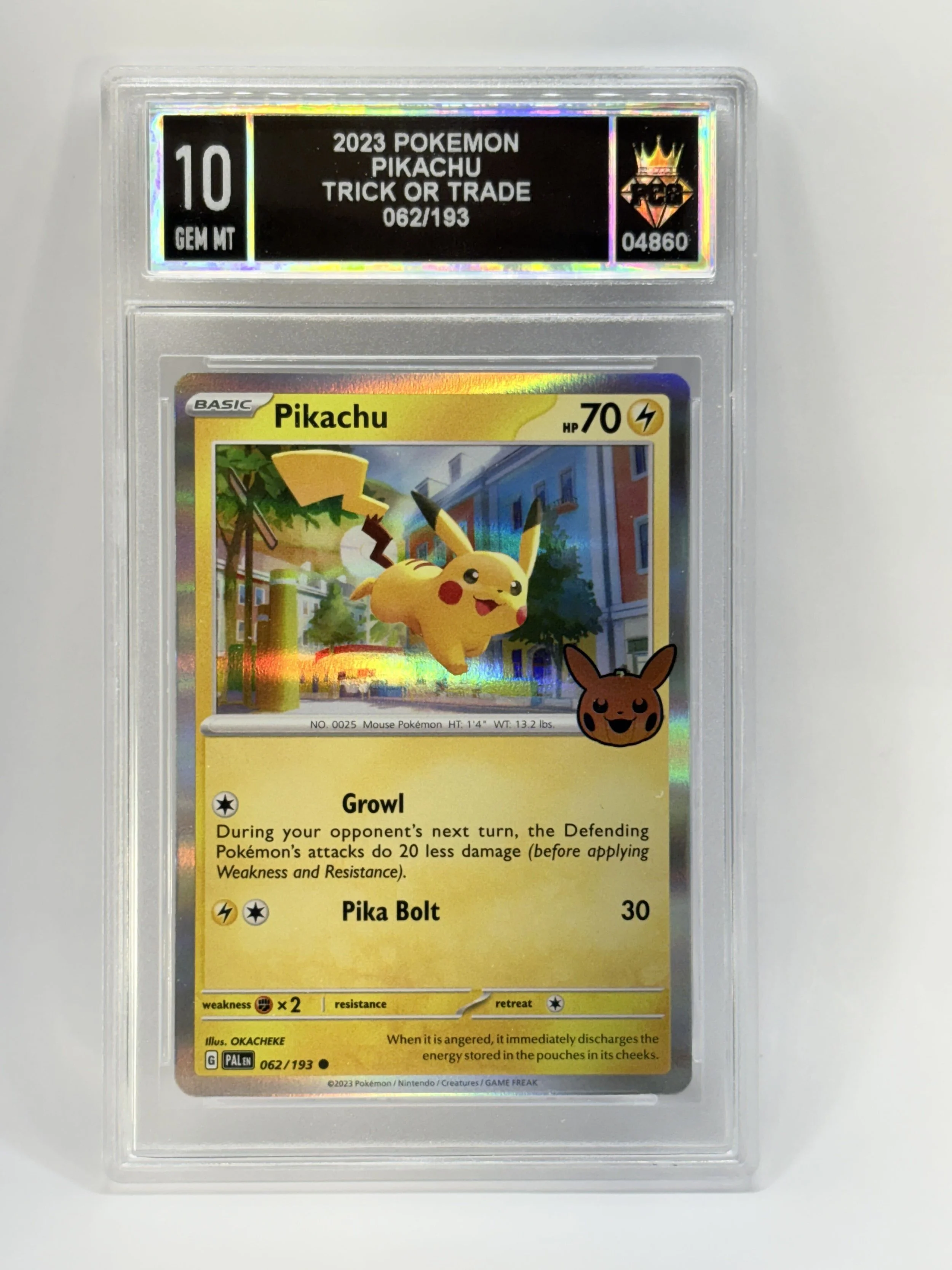 #20260004860 2023 PIKACHU 10 GEM MT