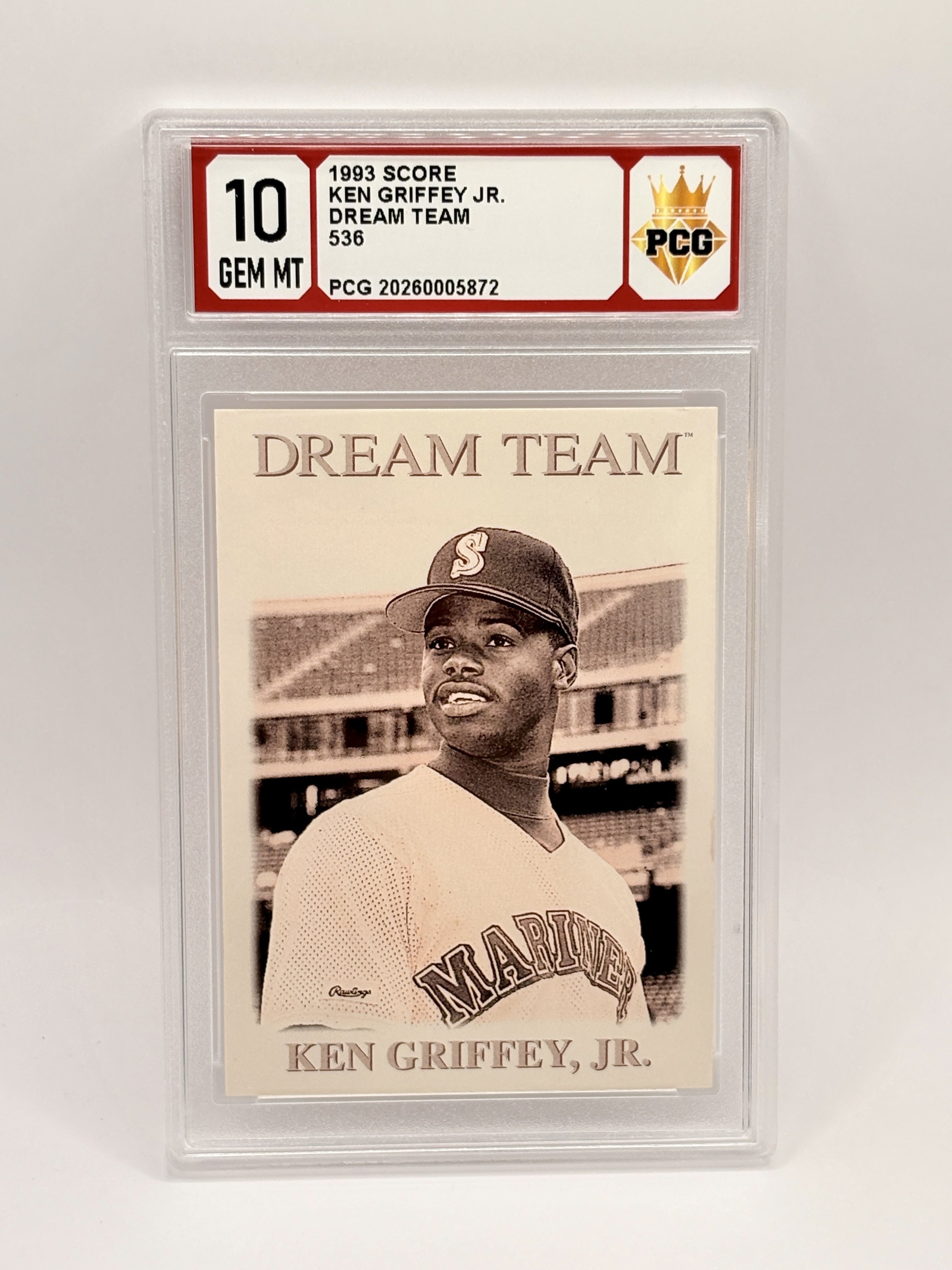 #20260005872 1993 KEN GRIFFEY 10 GEM MT
