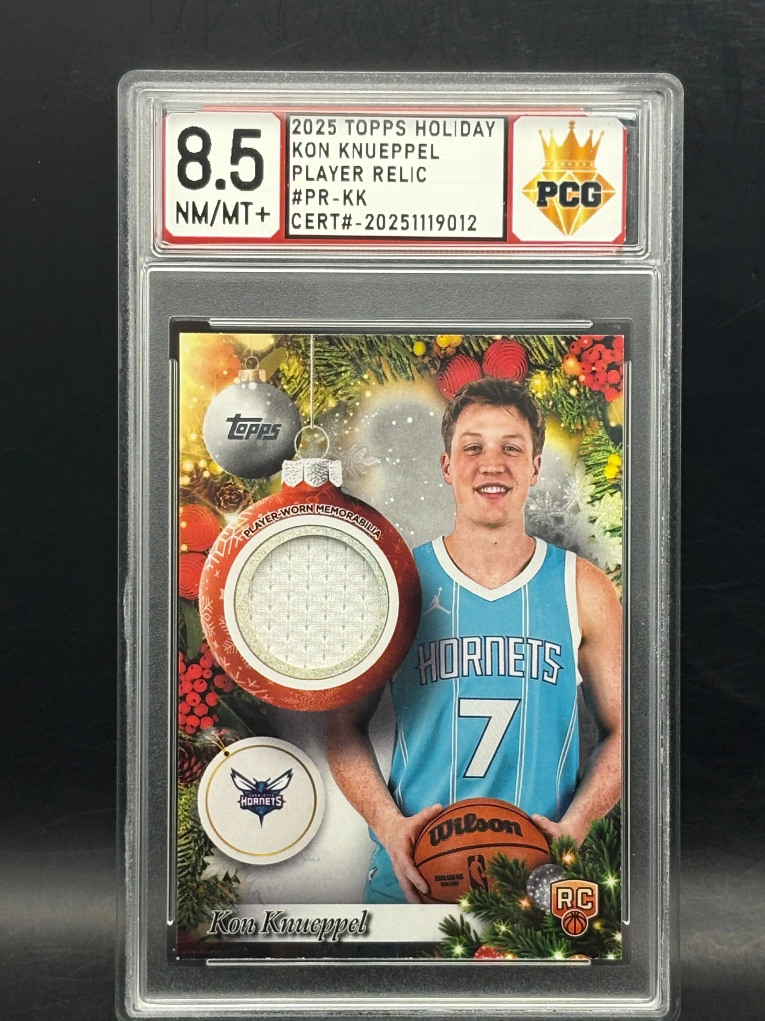 #20251119012 Kon Knueppel RELIC  RC 8.5 NM/MT+