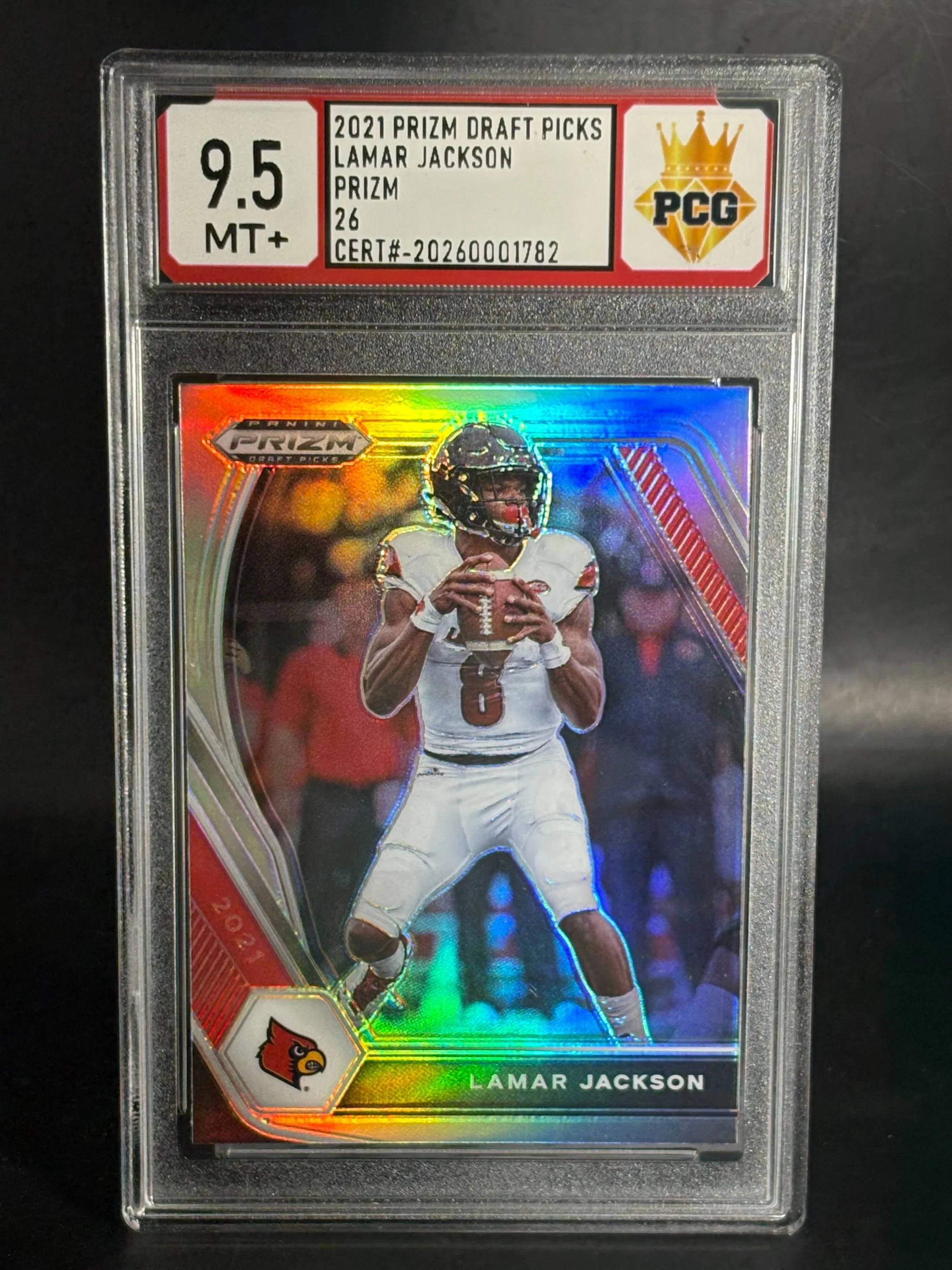#20260001782 2021 LAMAR JACKSON 9.5 MT+