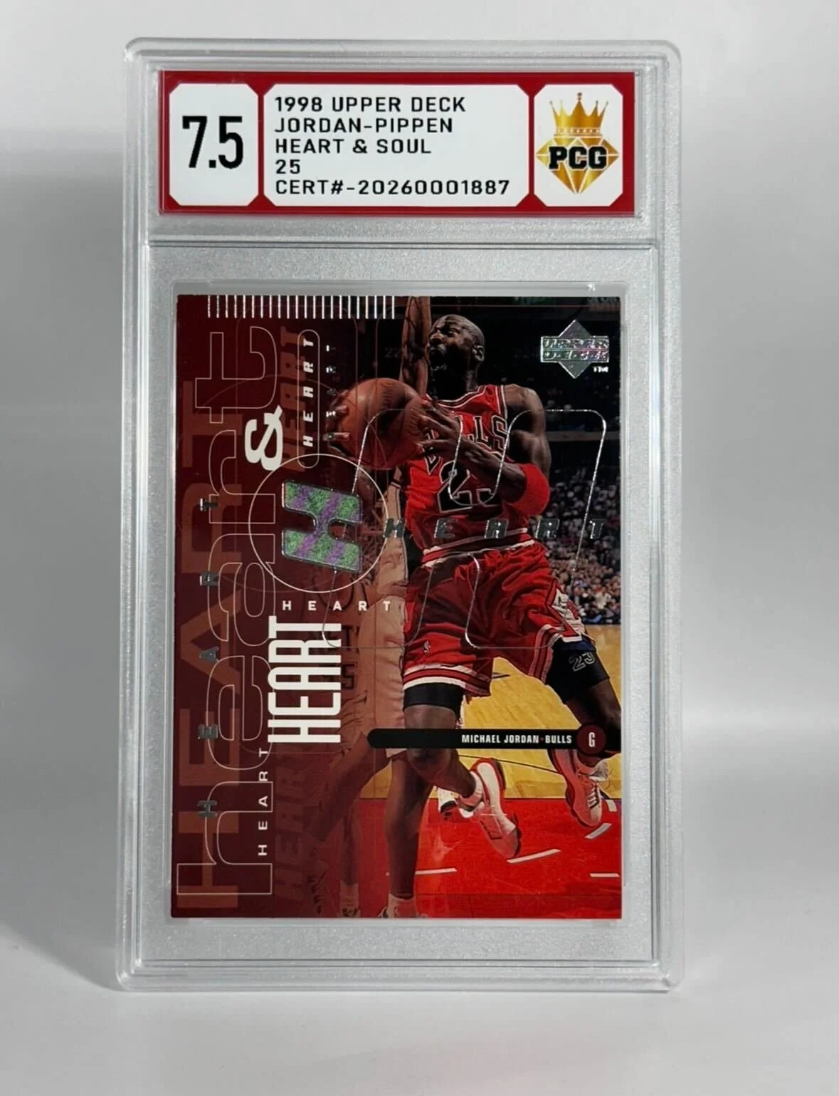 #20260001887 1998 MICHAEL JORDAN 7.5