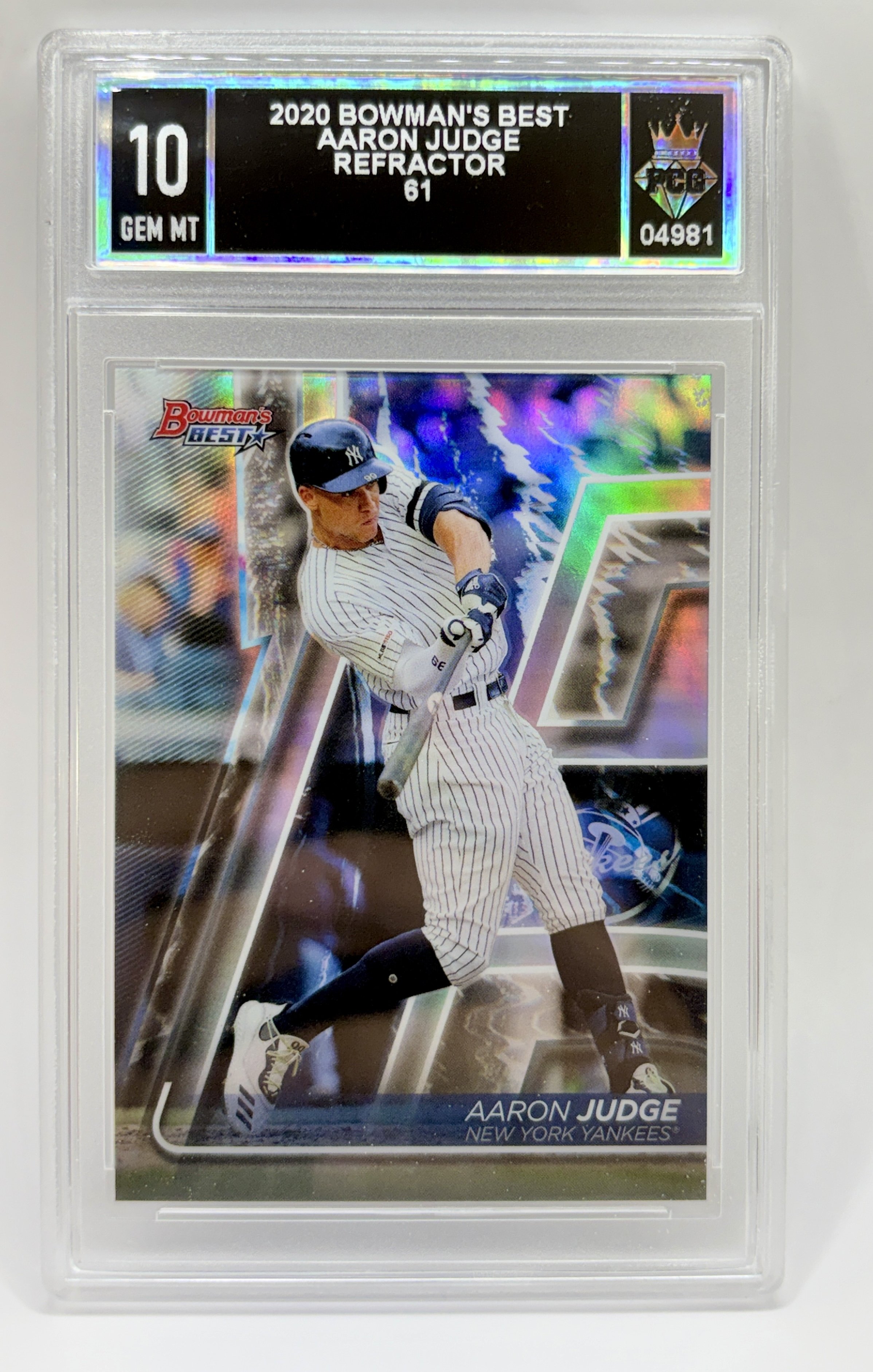 #20260004981 2020 AARON JUDGE 10 GEM MT