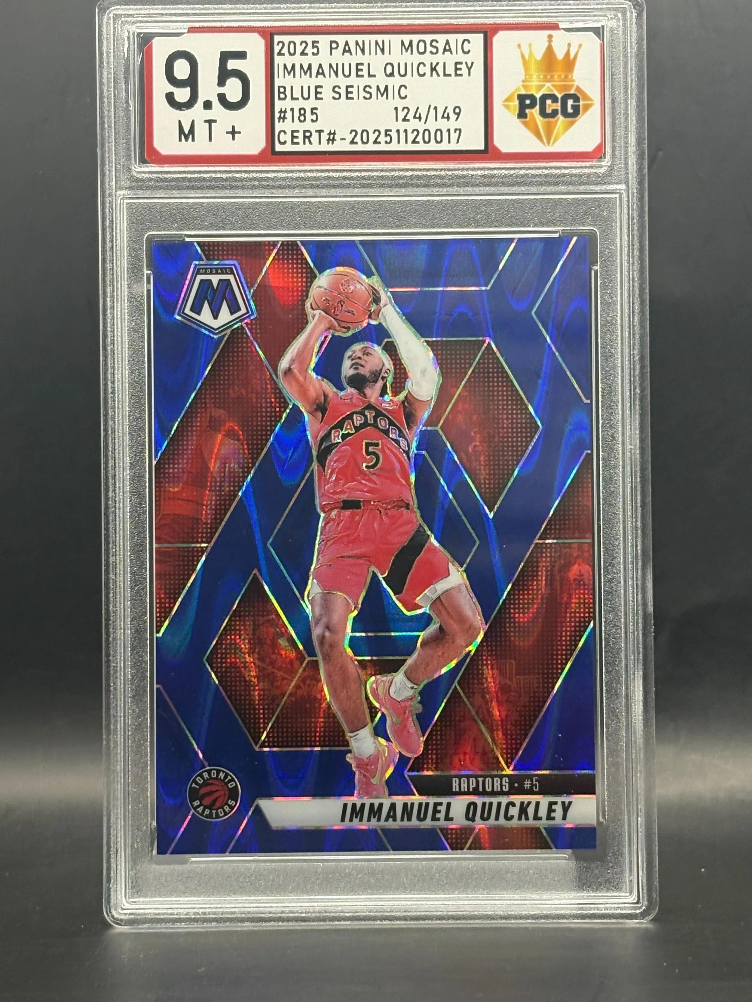 #20251120017 Immanuel Quickley 9.5 MT+