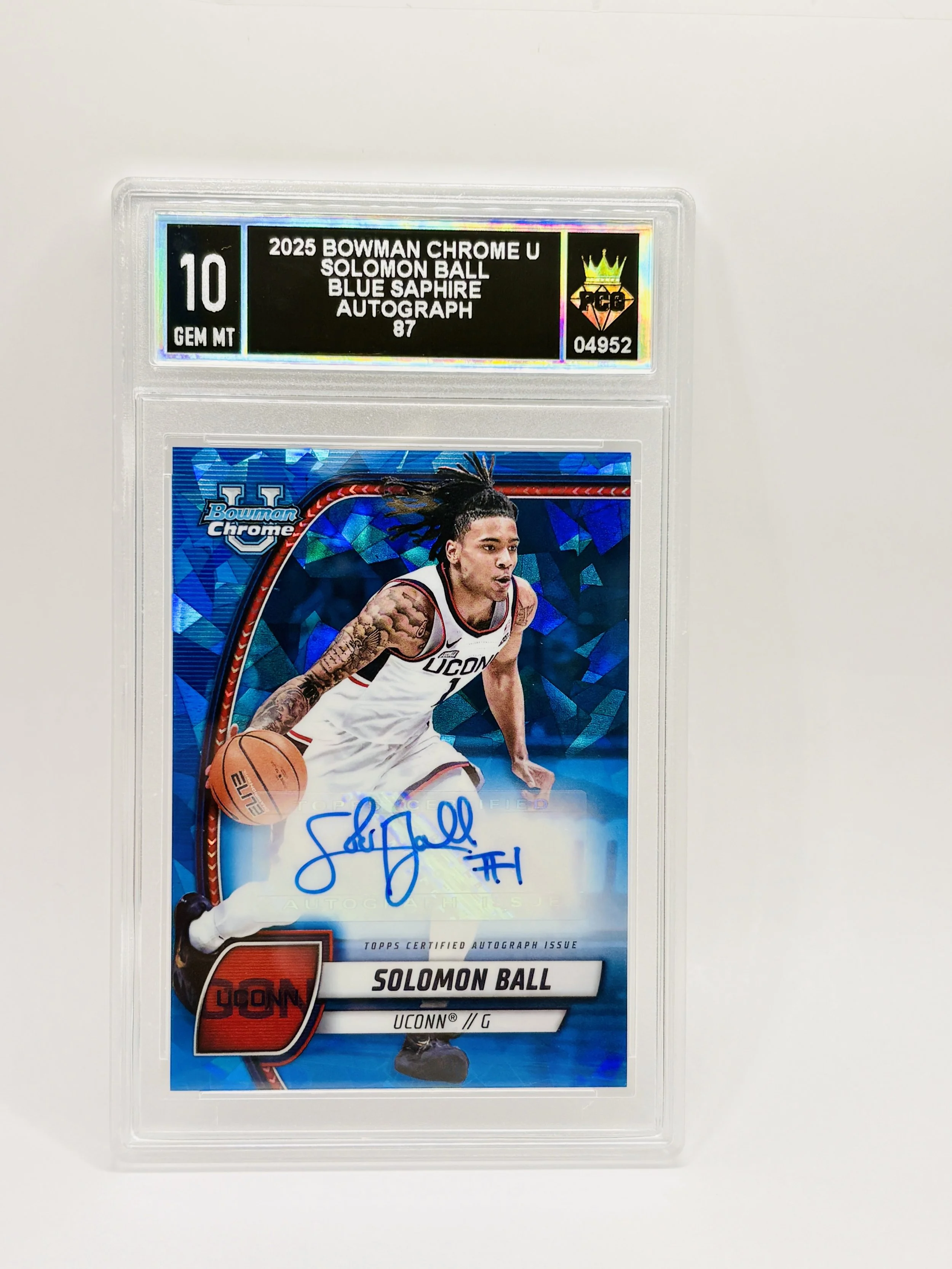 #20260004952 2025 SOLOMON BALL 10 GEM MT