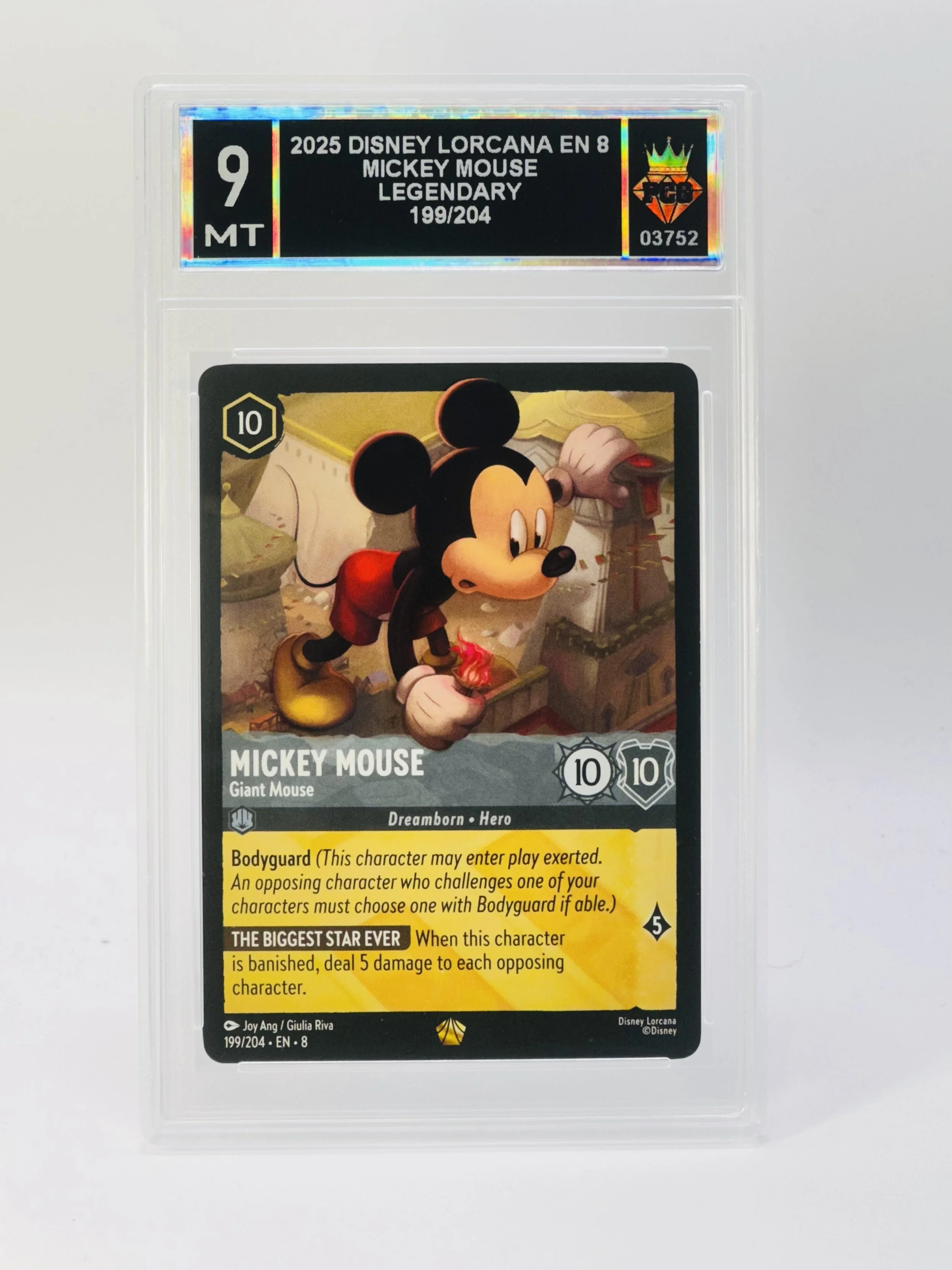 #20260003752 2025 MICKEY MOUSE 9 MT