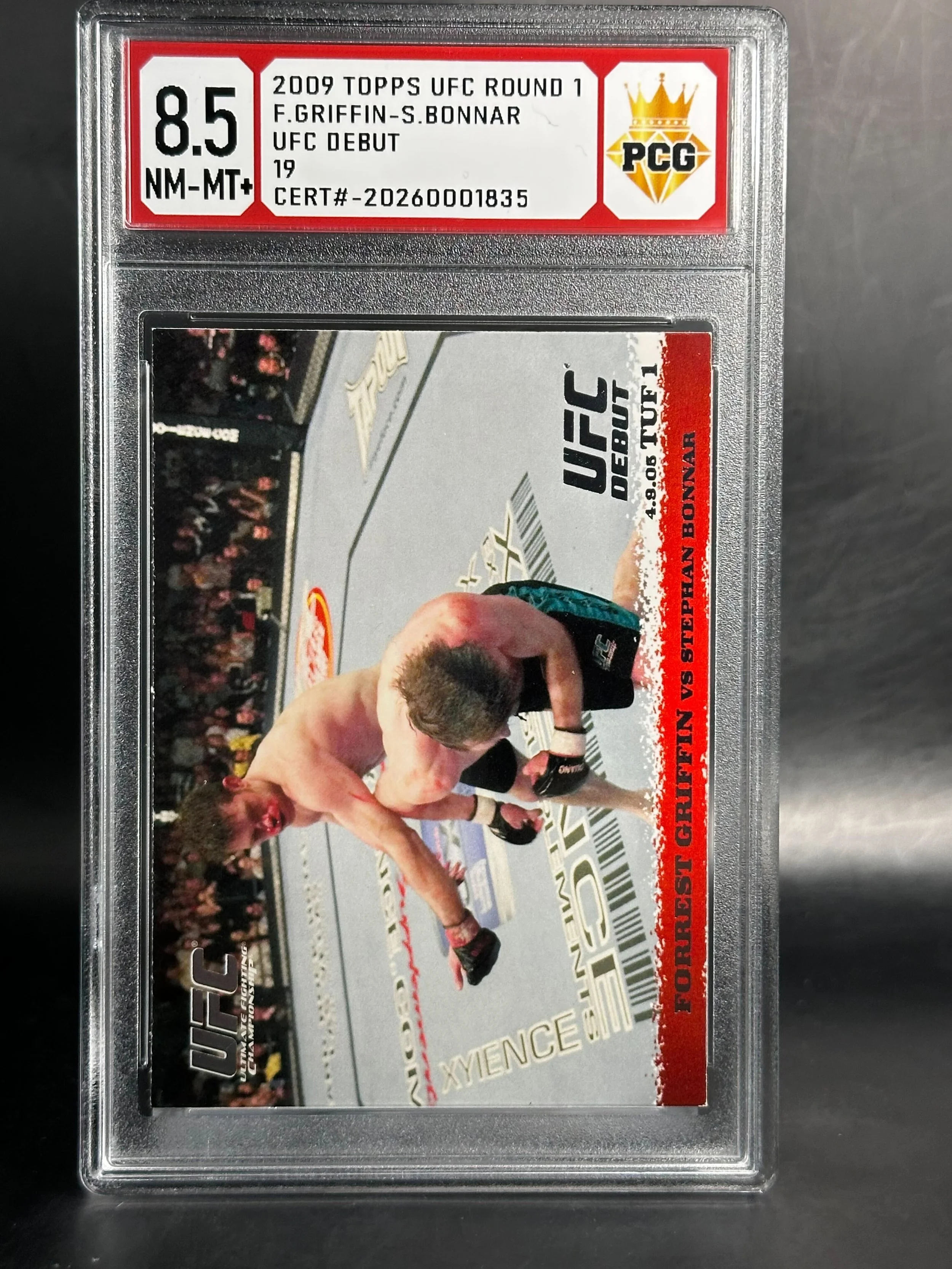 #202700018235 2009 F.GRIFFN-S. BONNAR 8.5 NM-MT+