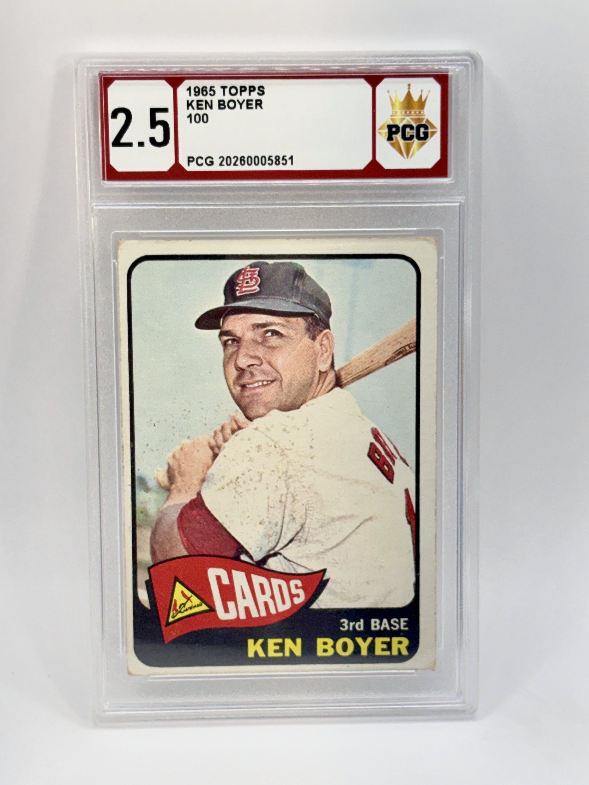 #20260005851 1965 KEN BOYER 2.5