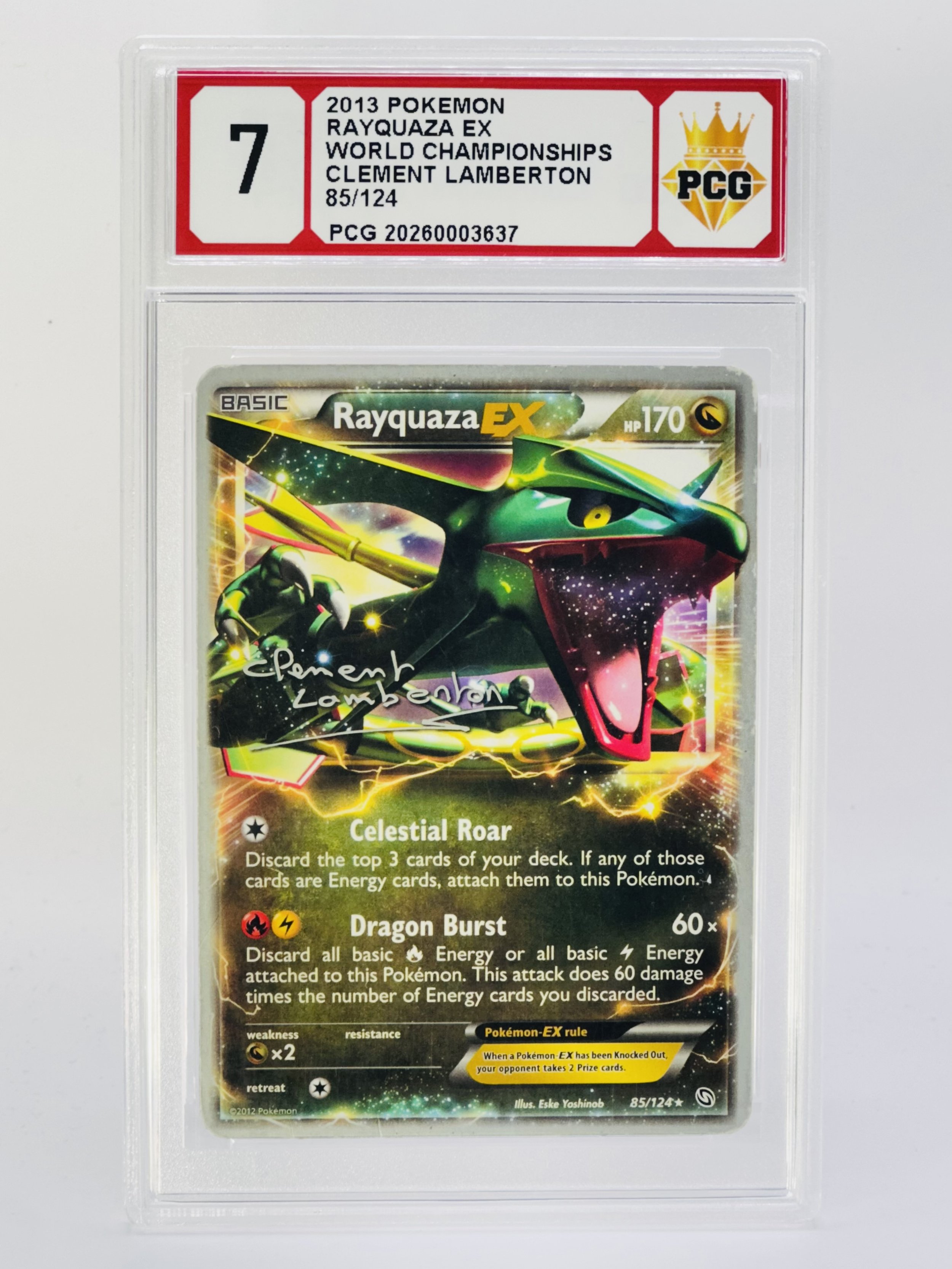 #20260003637 2013 RAYQUAZA EX 7