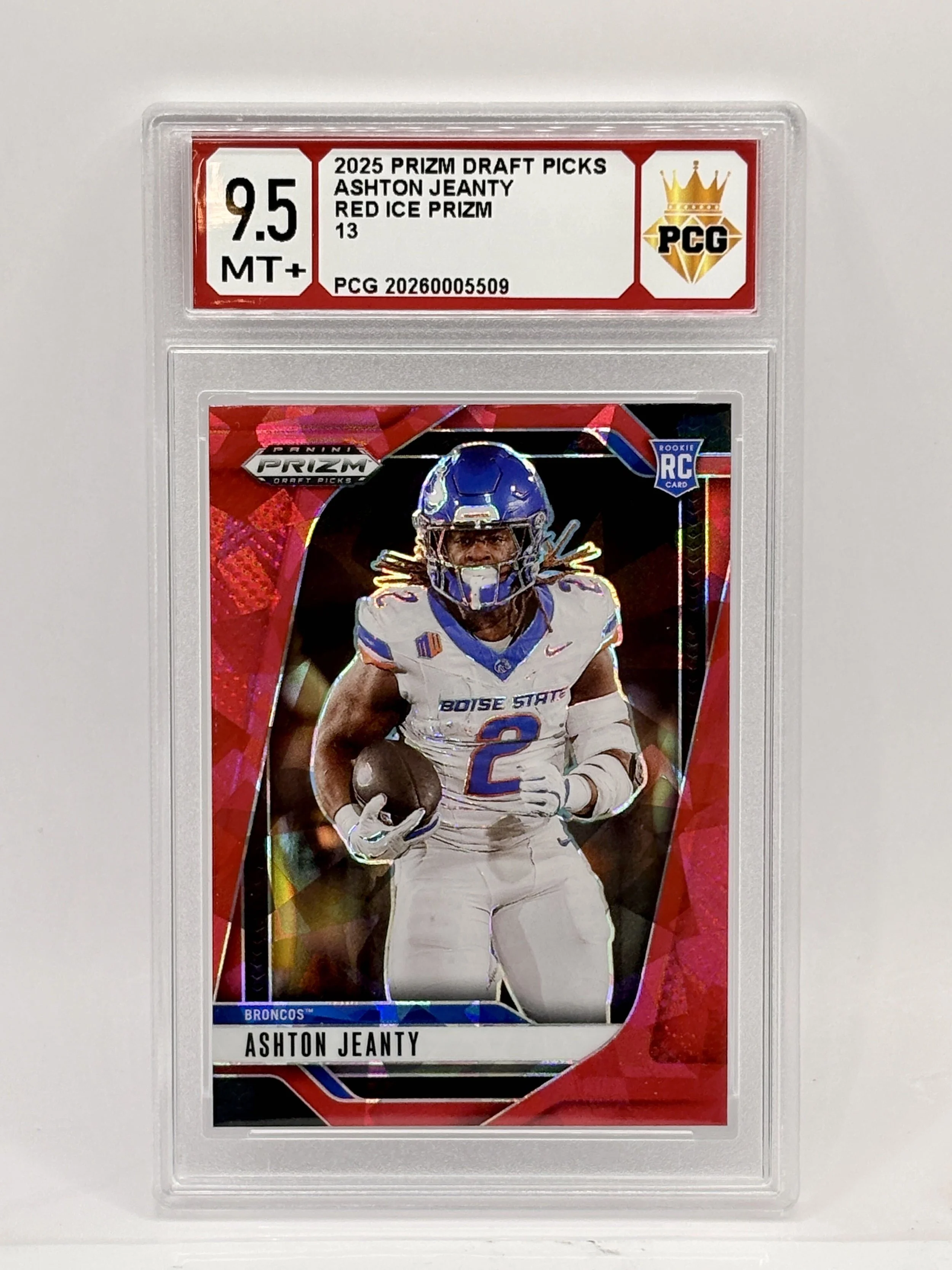 #20260005509 2025 ASHTON JEANTY 9.5 MT+