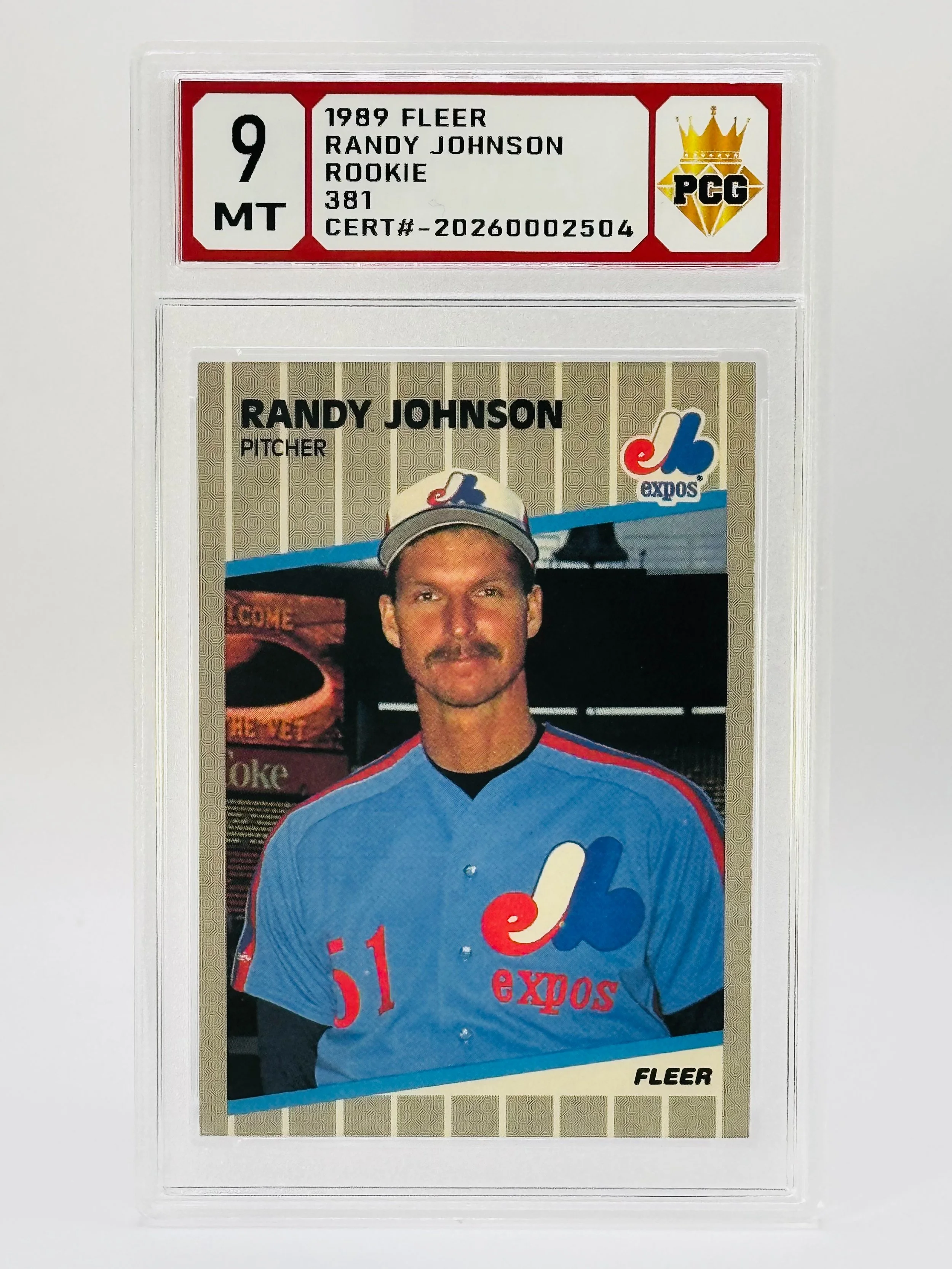 #20260002504 1989 RANDY JOHNSON RC 9 MT