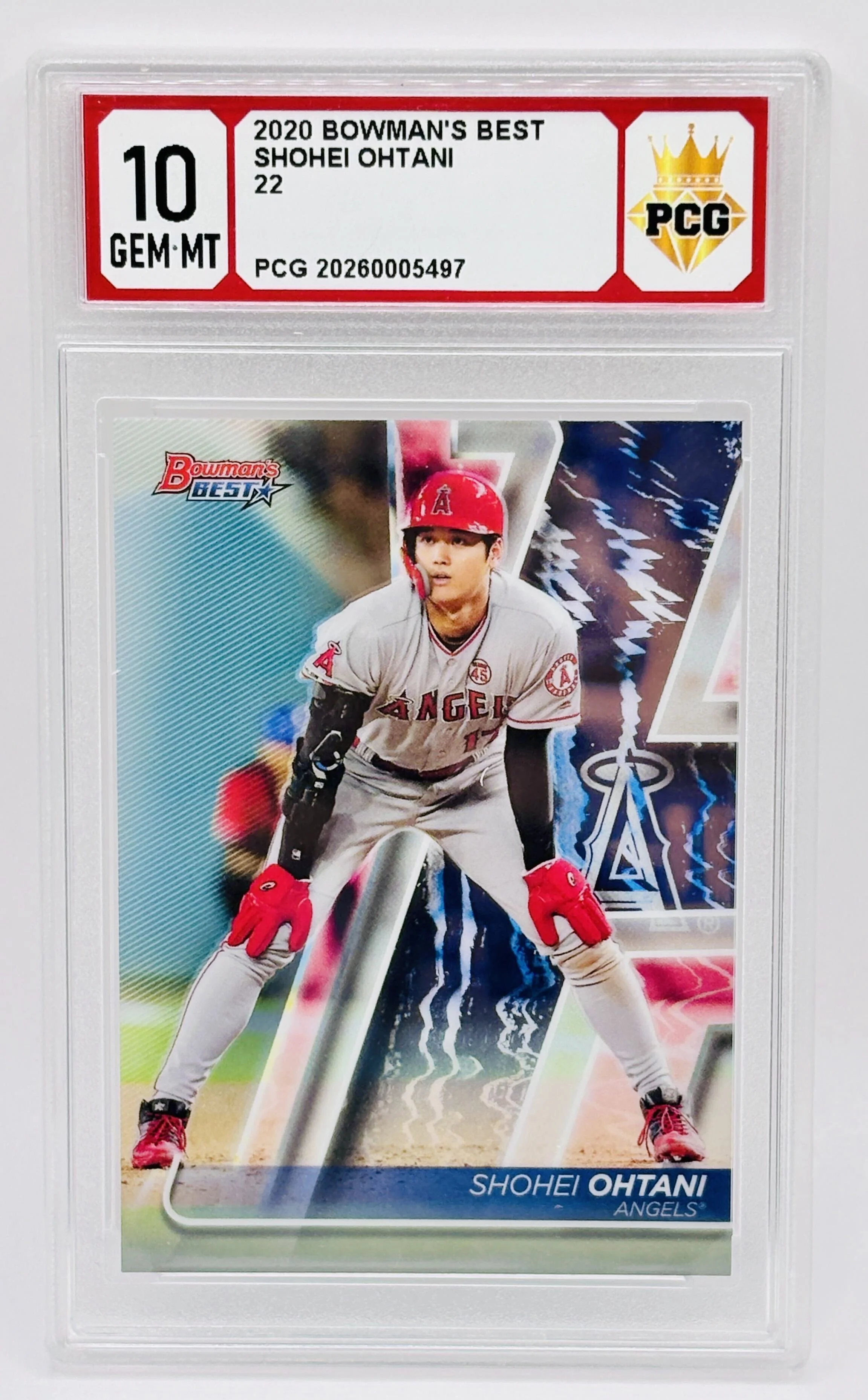 #20260005497 2020 SHOHEI OHTANI 10 GEM MT