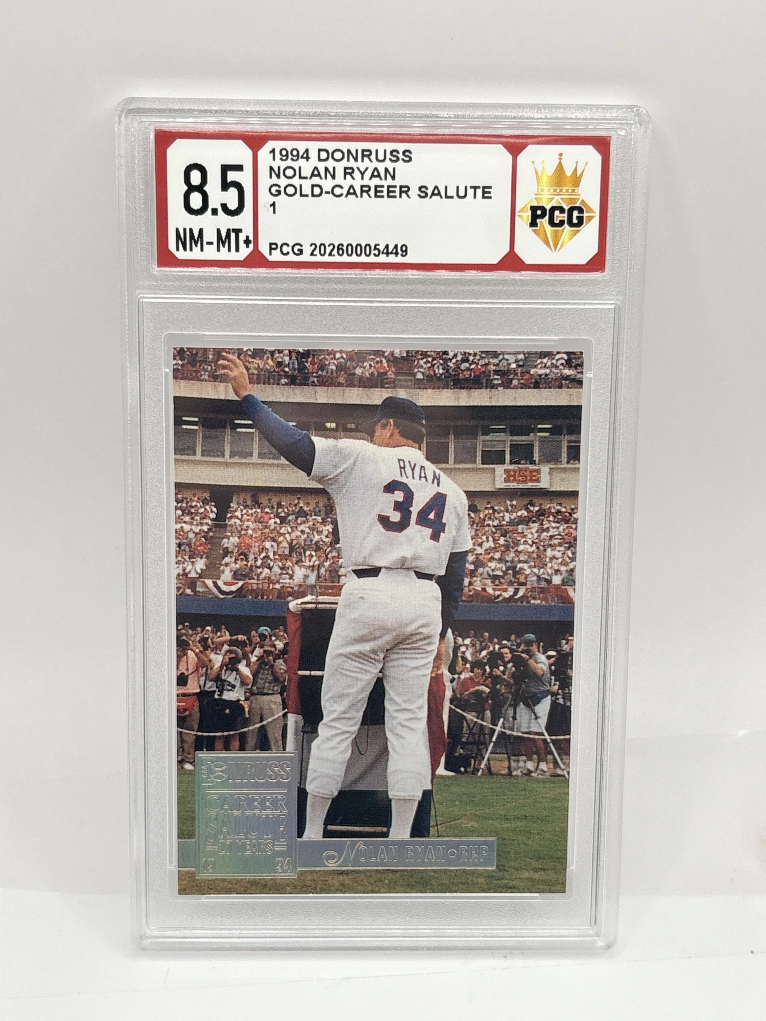 #20260005449 1994 NOLAN RYAN 8,5 NM-MT+