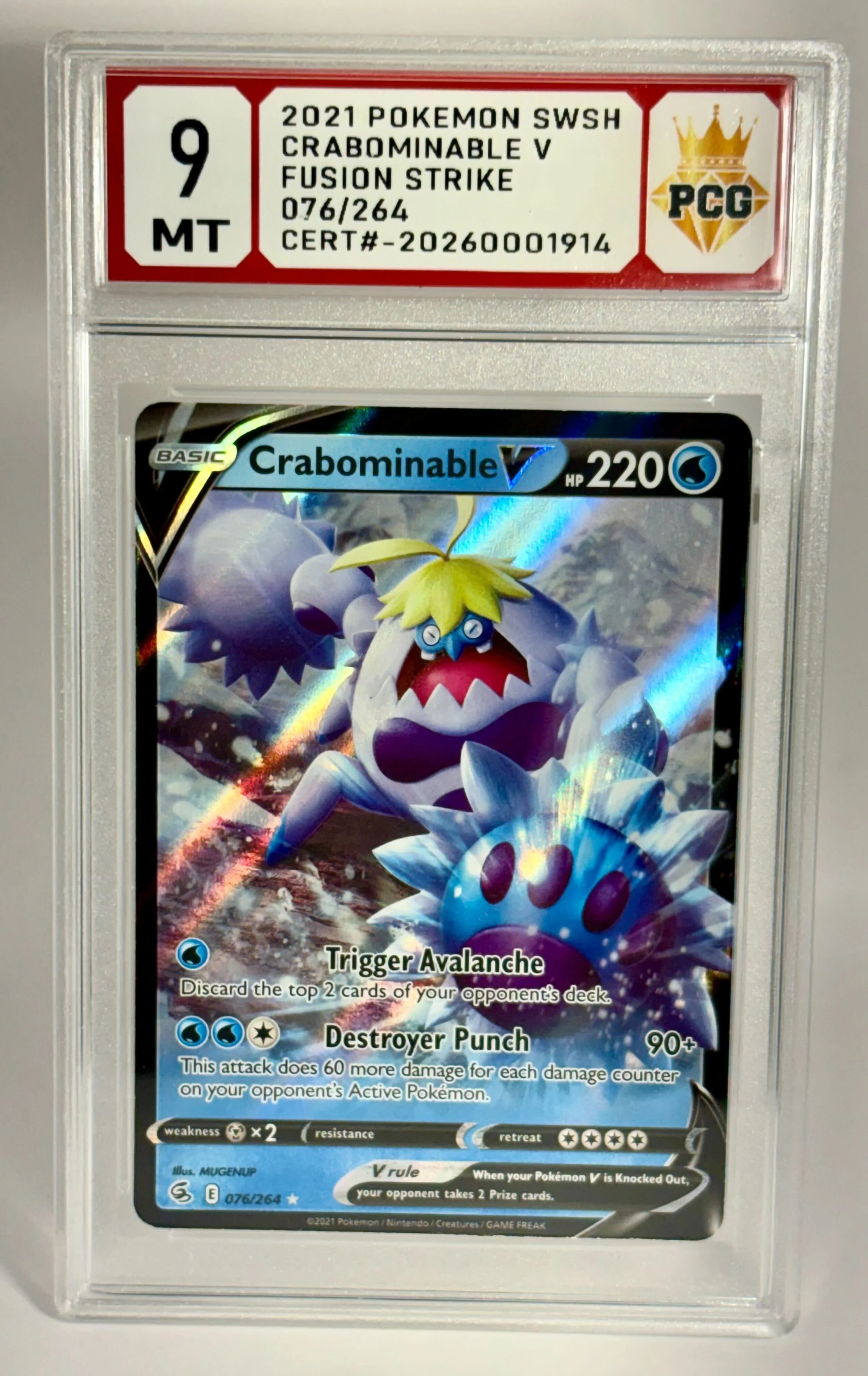 #20260001914 2021 CRABMINABLE V 9 MT