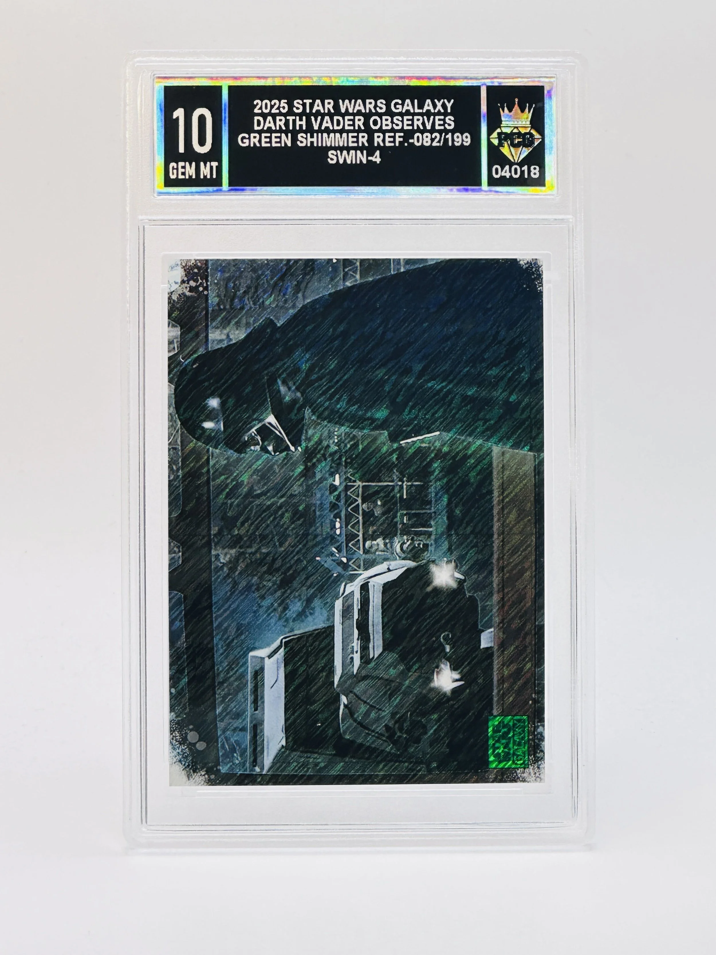 #20260004018 2025 DARTH VADER OBSERVES 10 GEM MT