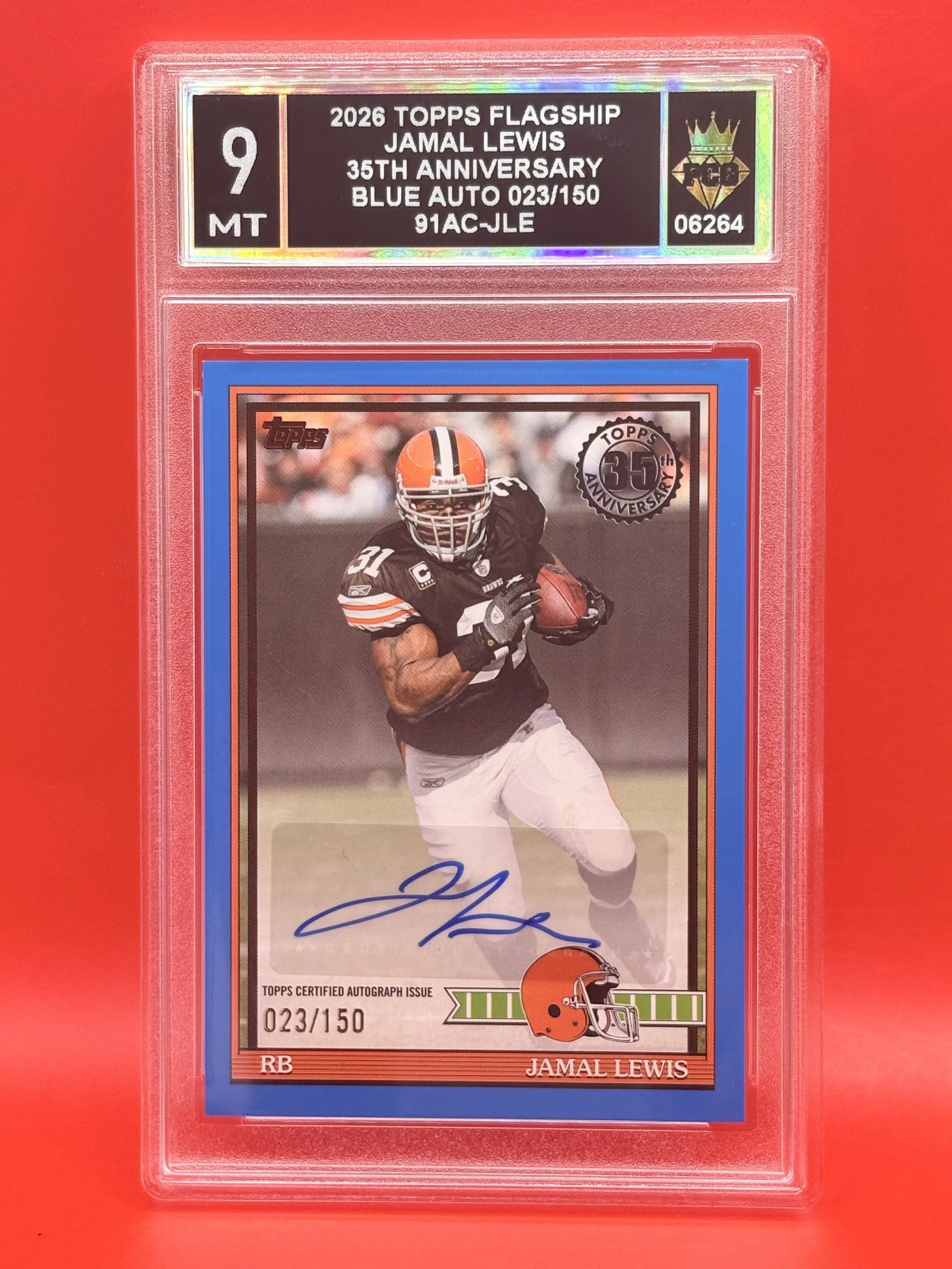 #06264 2026 JAMAL LEWIS 9 MT