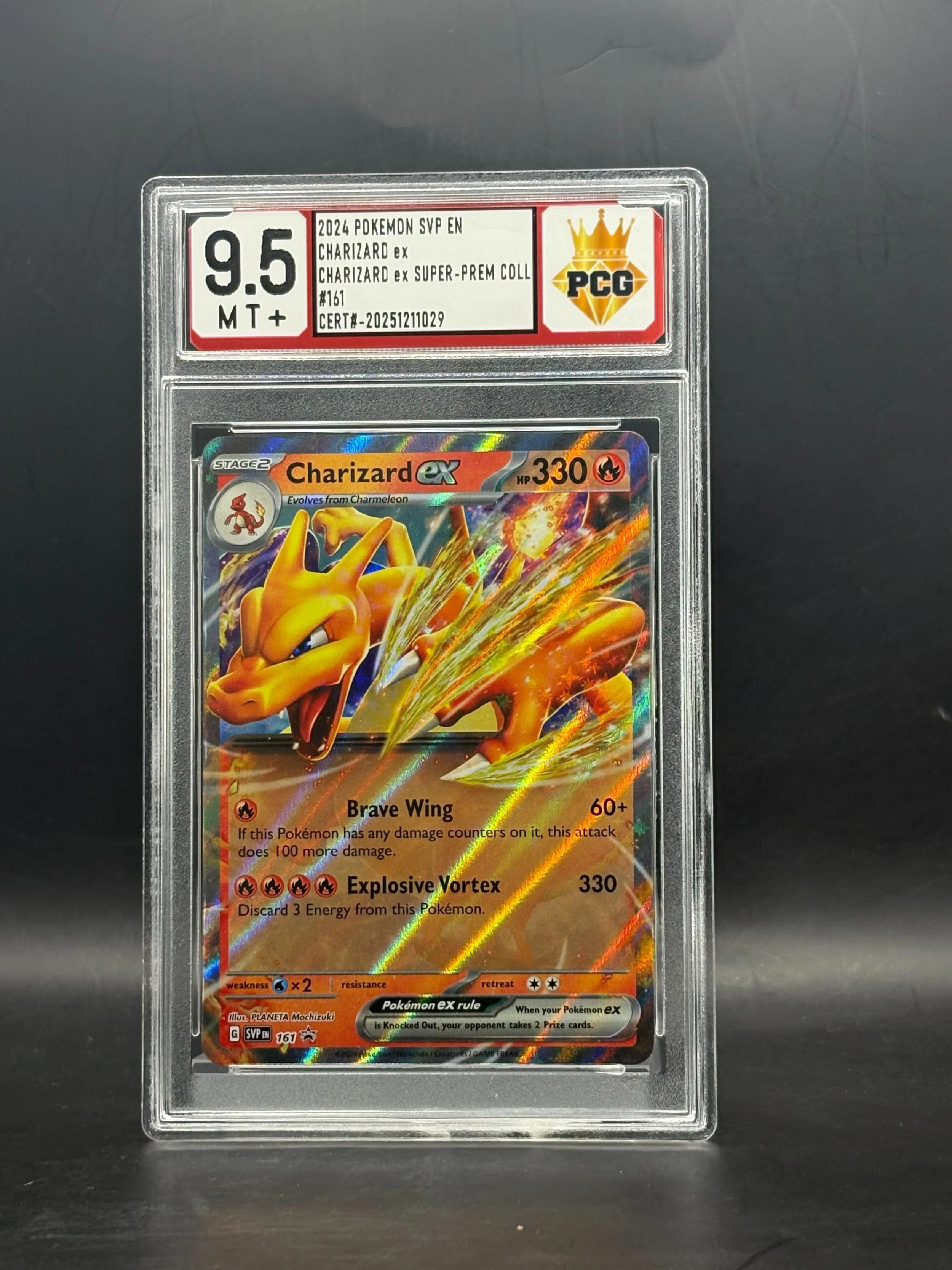 #20251211029 2024 POKEMON SVP EN CHARIZARD 9.5 MT+