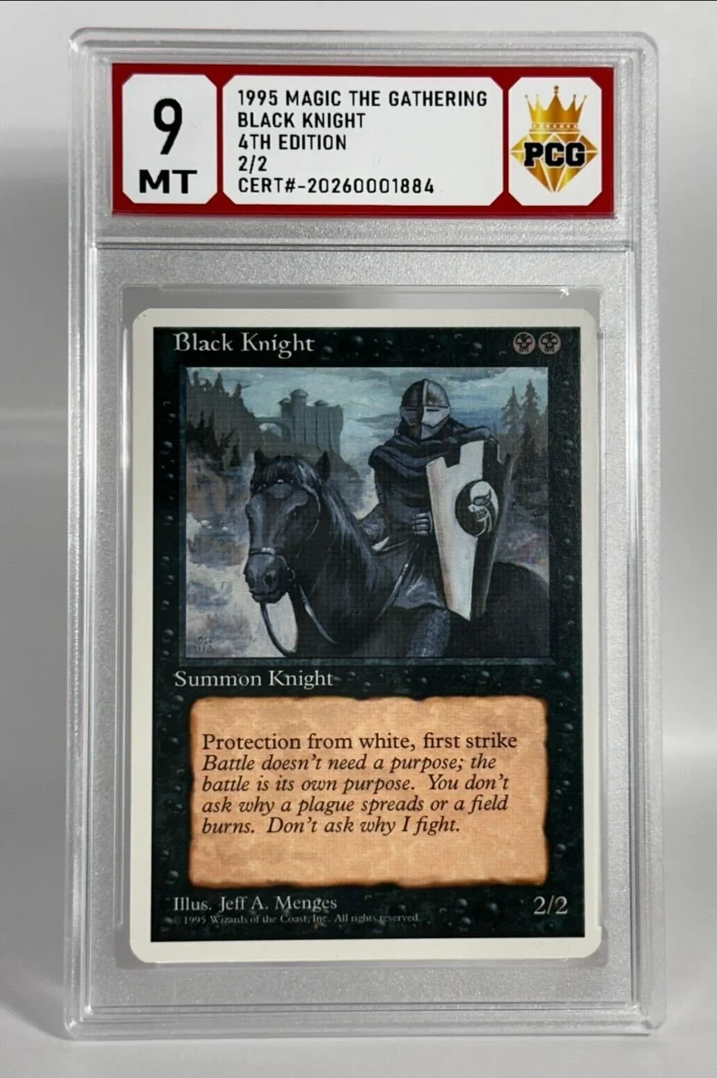 #20260001884 1995 BLACK KNIGHT 9 MT