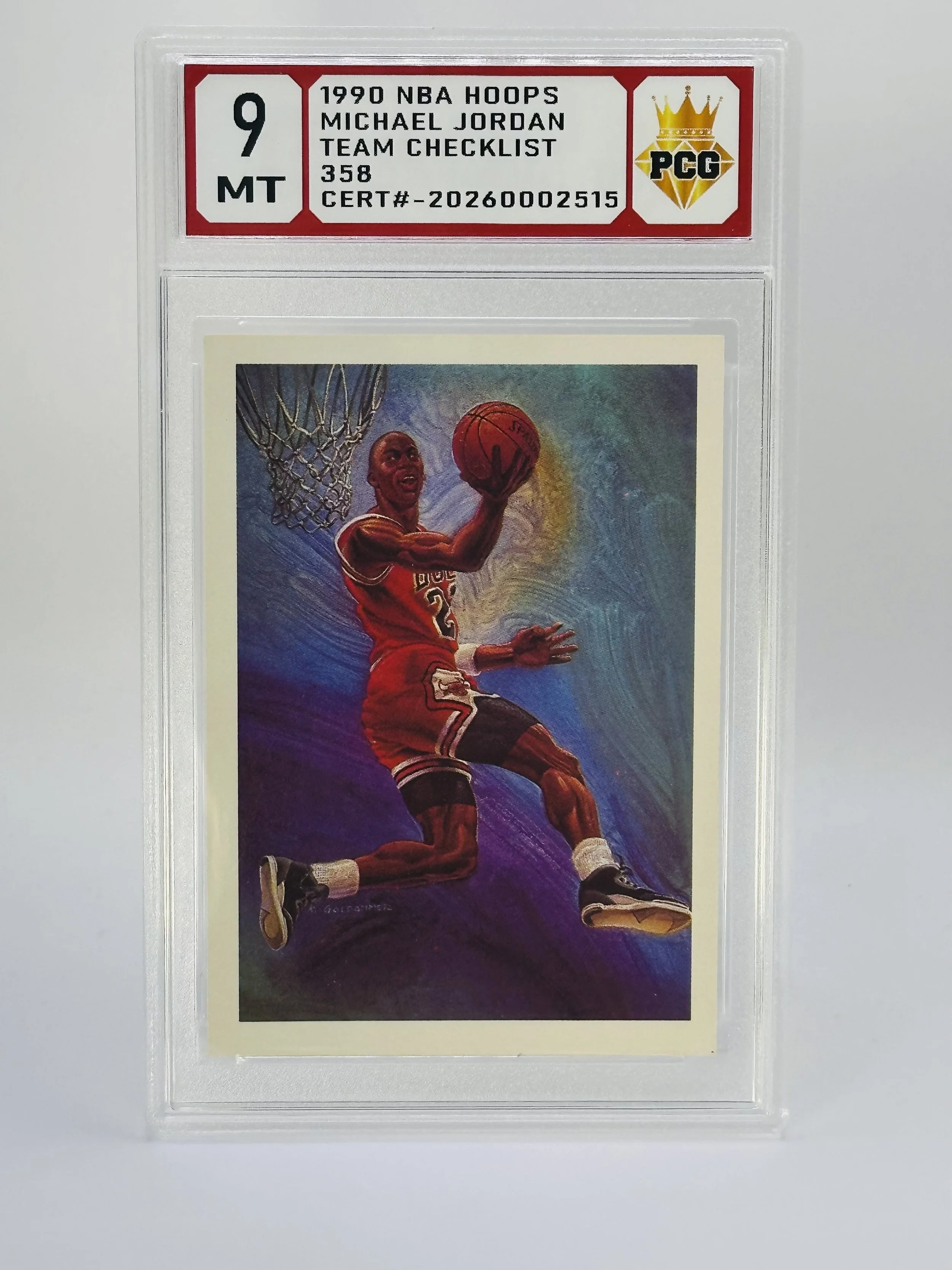 #20260002515 1990 MICHAEL JORDAN 9 MT