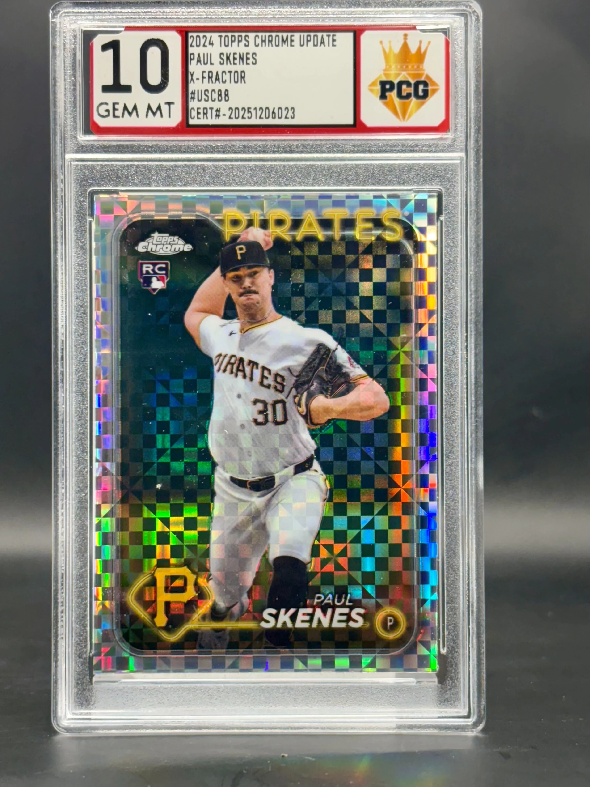#20251206023 Paul Skenes RC 10 GEM MT