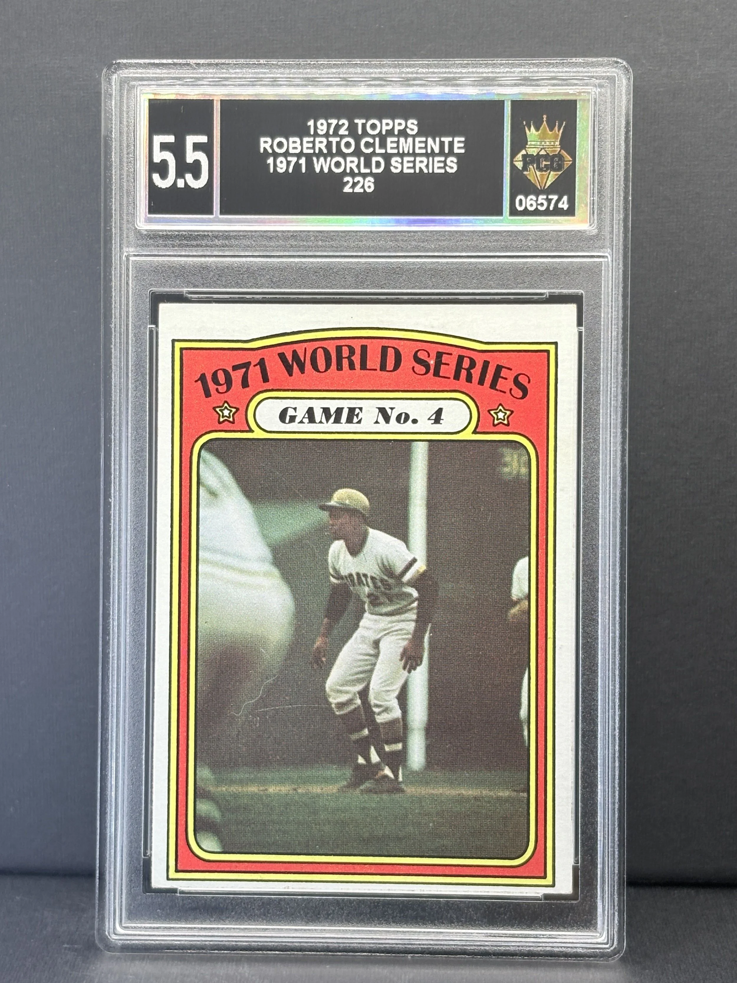 #06574 1972 ROBERTO CLEMENTE 5.5