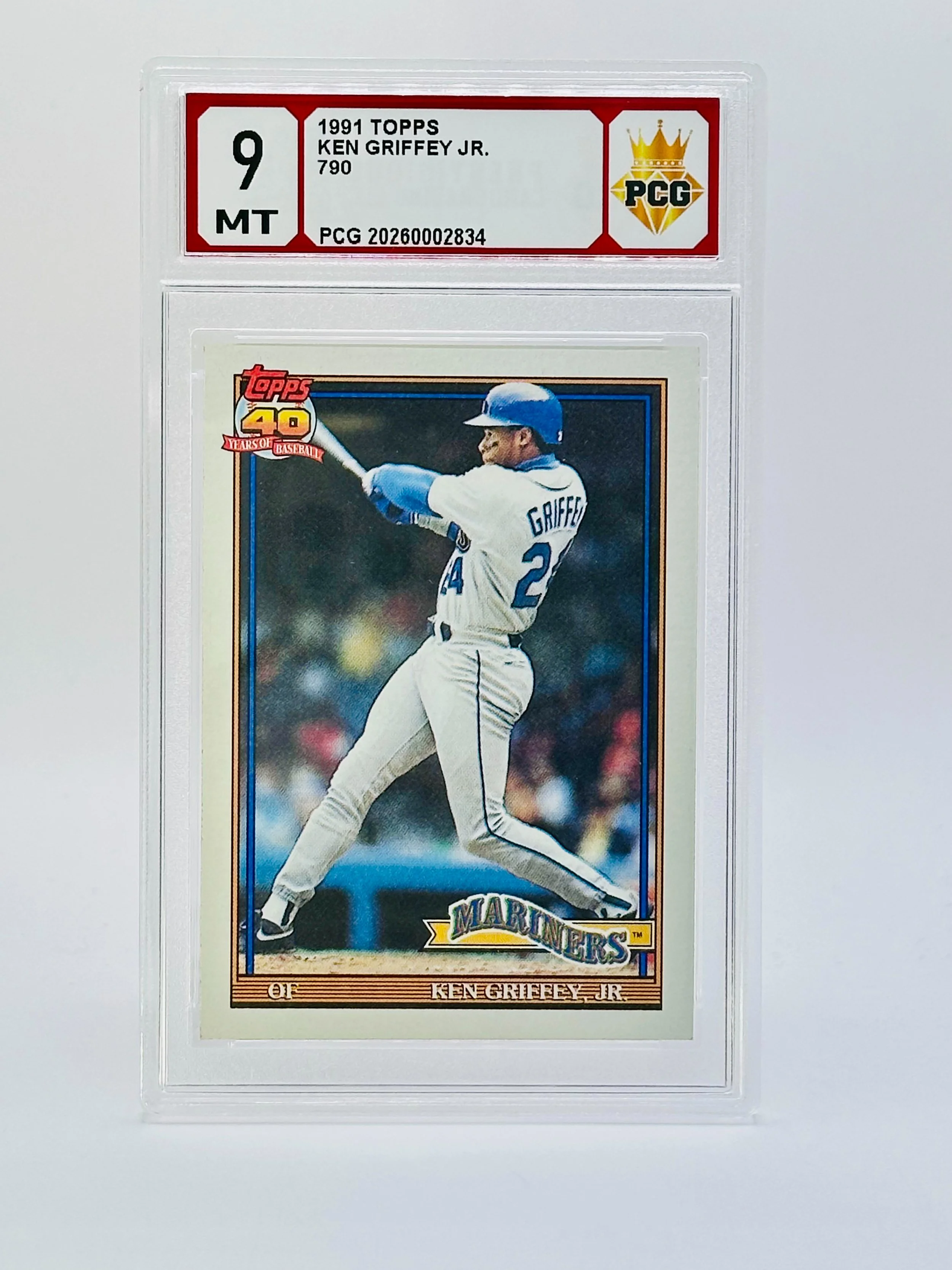 #20260002834 1991 KEN GRIFFEY JR. 9 MT