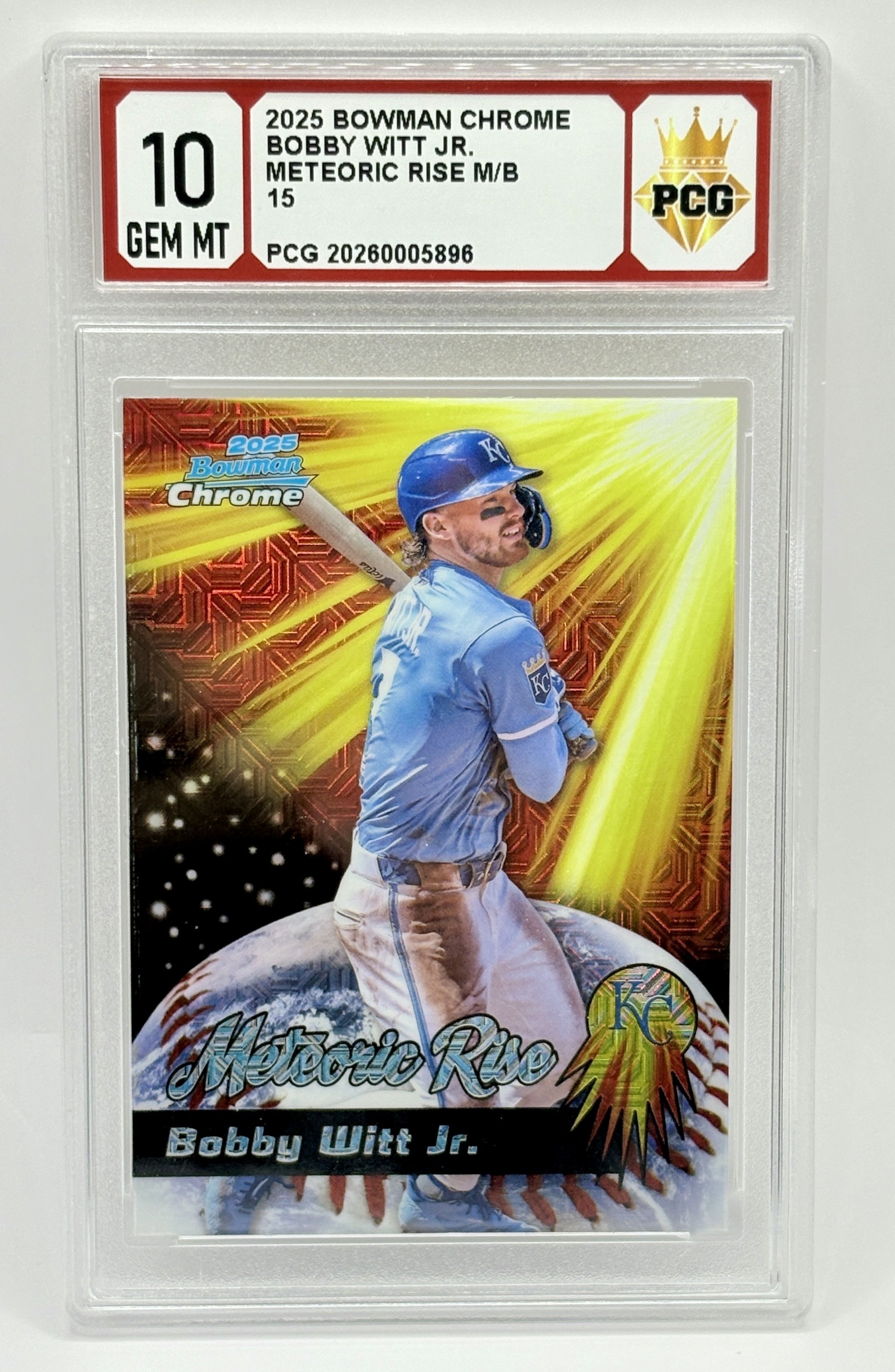 #20260005896 2025 BOBBY WITT JR. 10 GEM MT
