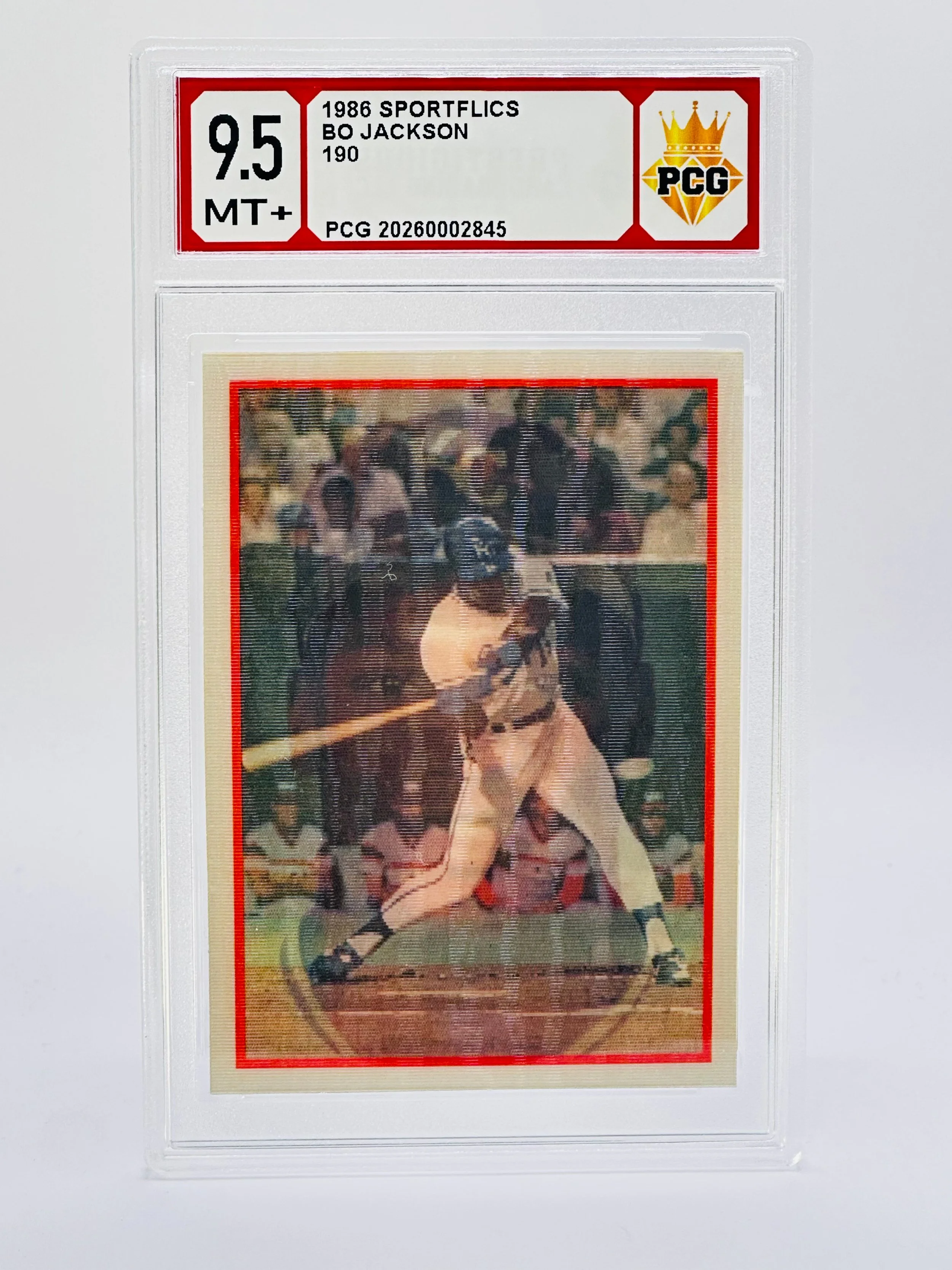#20260002845 1986 BO JACKSON 9.5 MT+