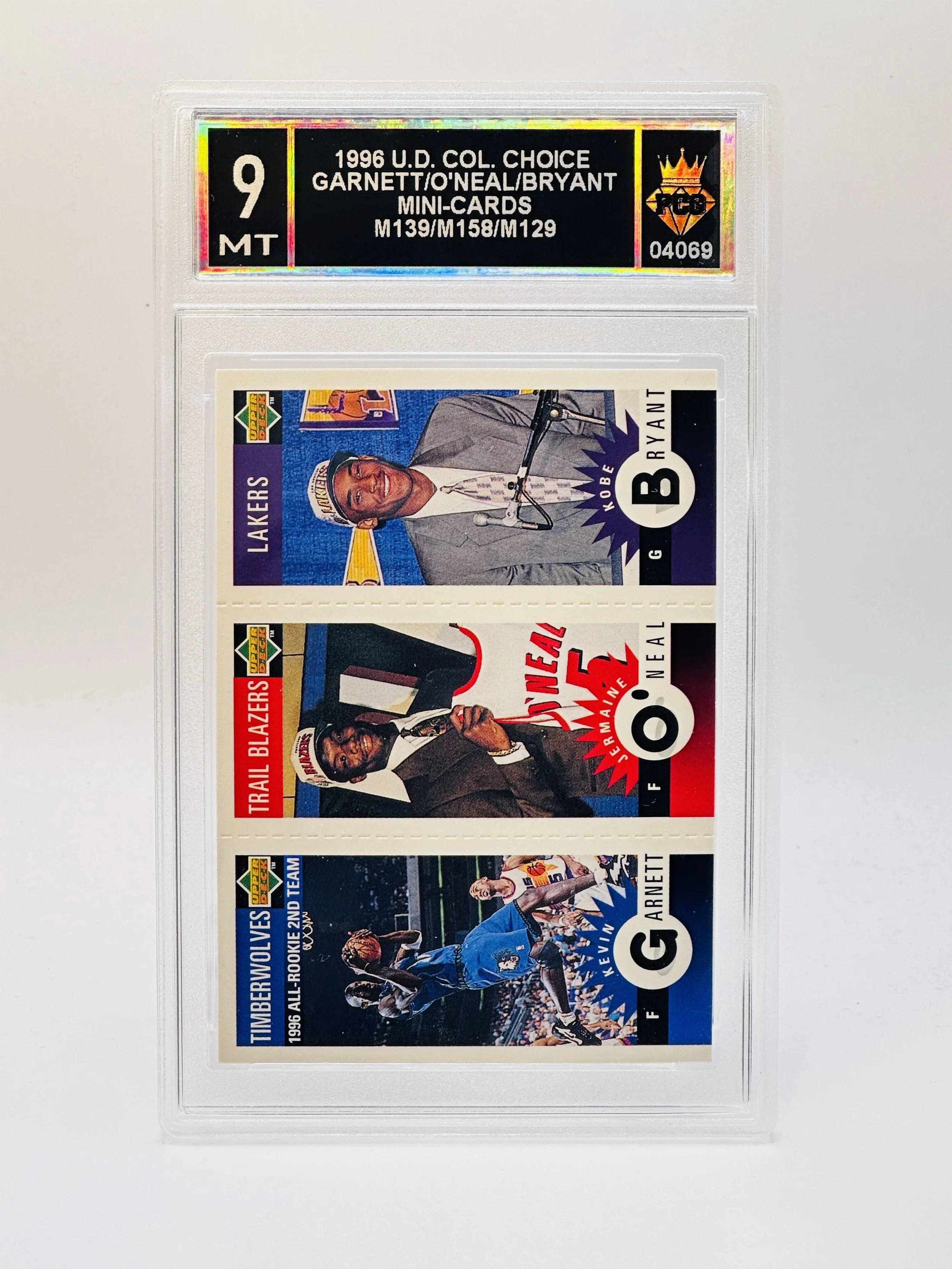 #20260004069 1996 GARNETT/O'NEAL/BRYANT 9 MT