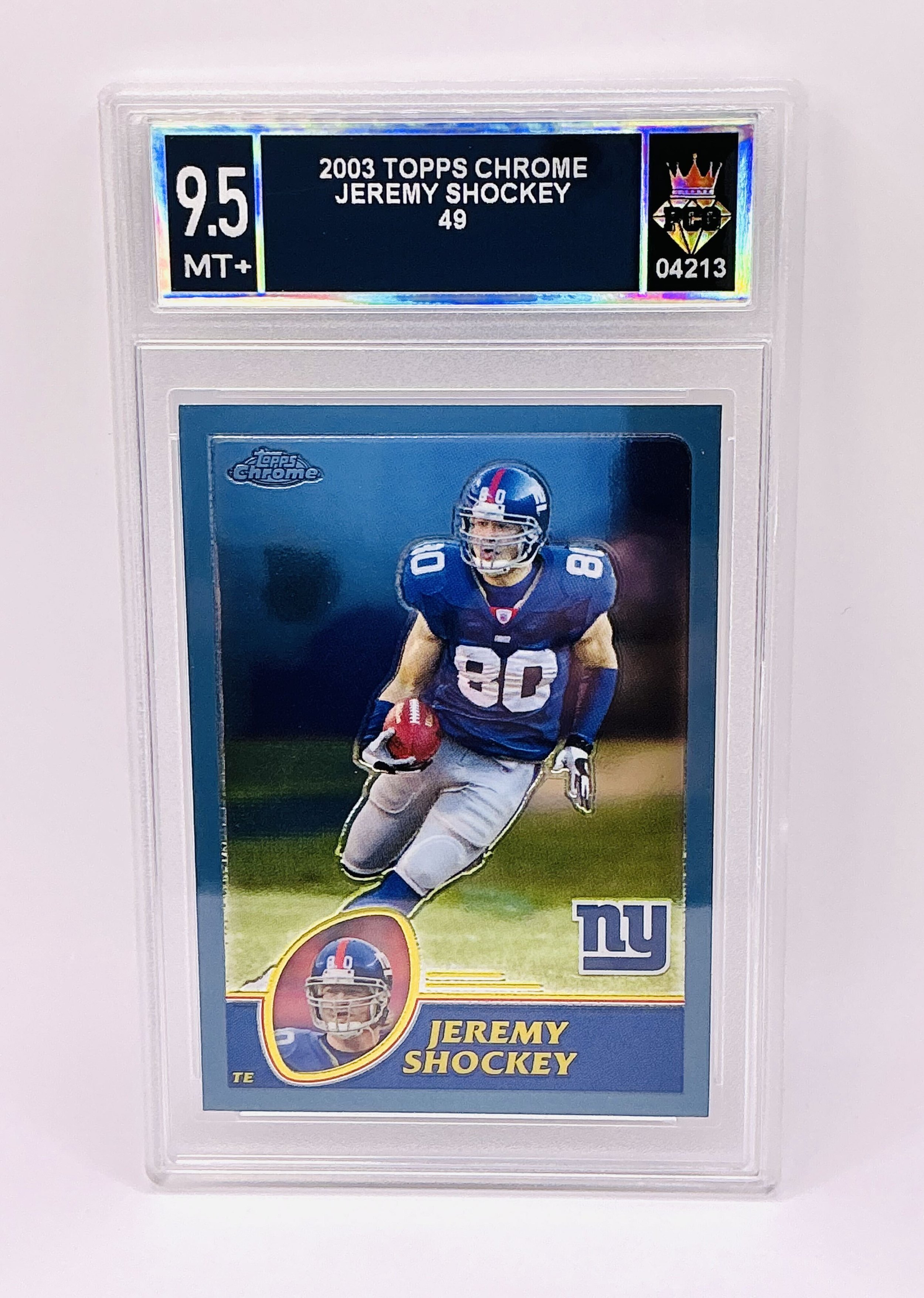 #04213 2003 JEREMY SHOCKEY 9.5 MT+